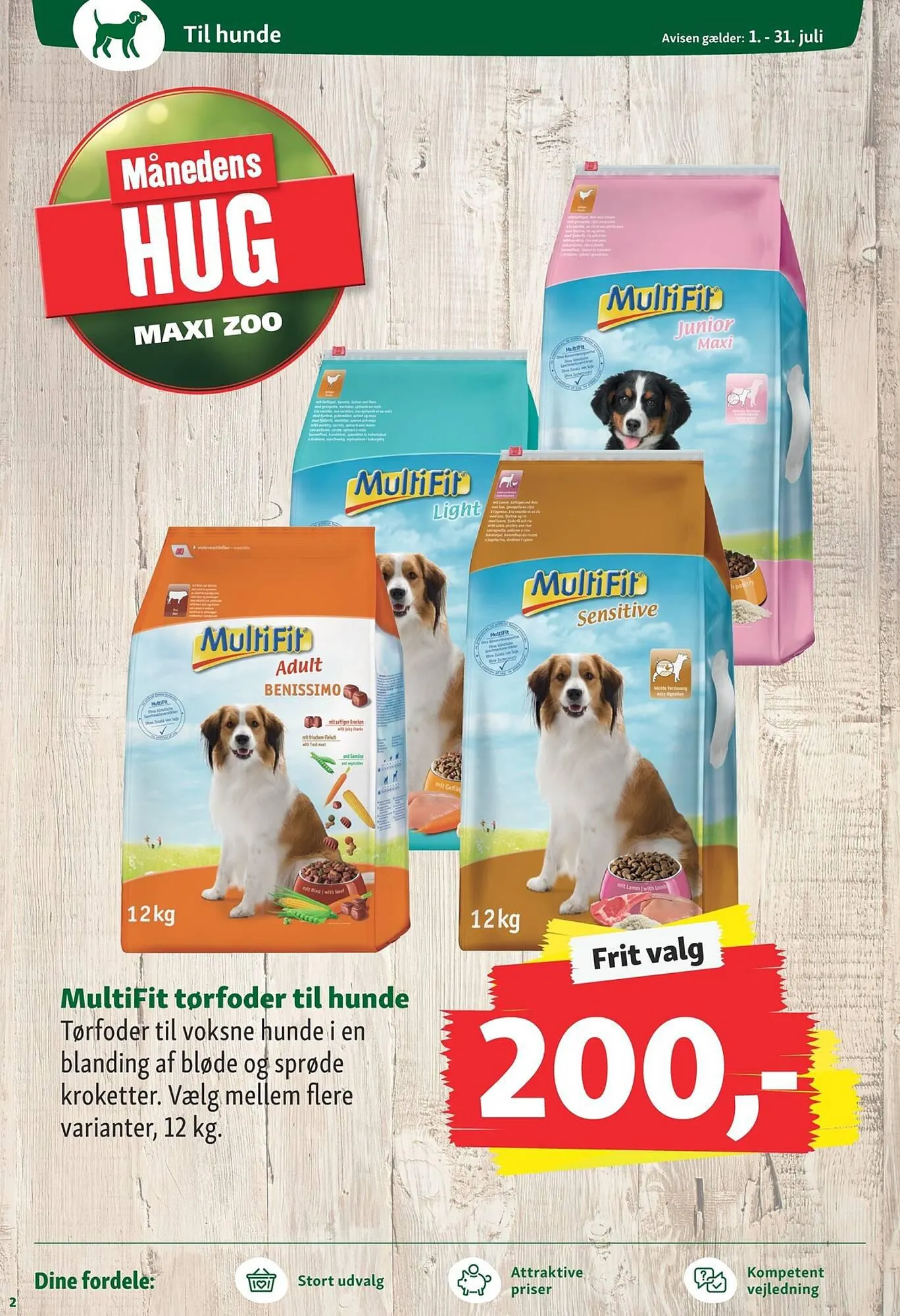 Maxi Zoo tilbudsavis Gyldig indtil 1. juli - 31. juli 2023 - tilbudsavis side 2