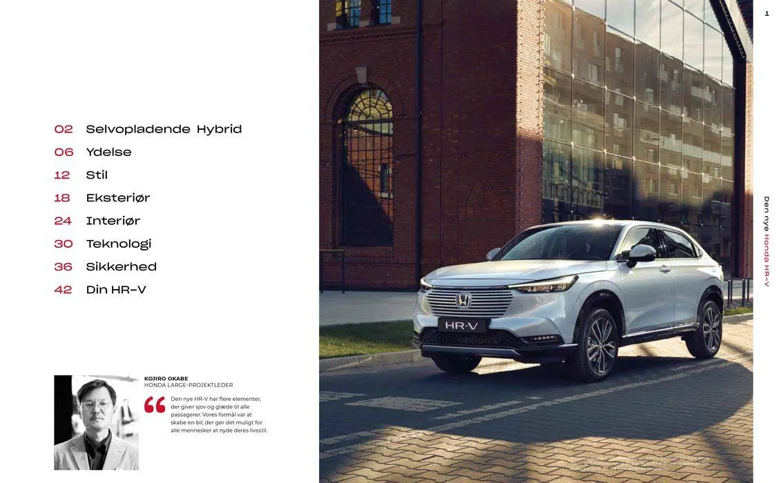 Honda HR-V Hybrid Brochure Gyldig indtil 9. september - 9. september 2024 - tilbudsavis side 2