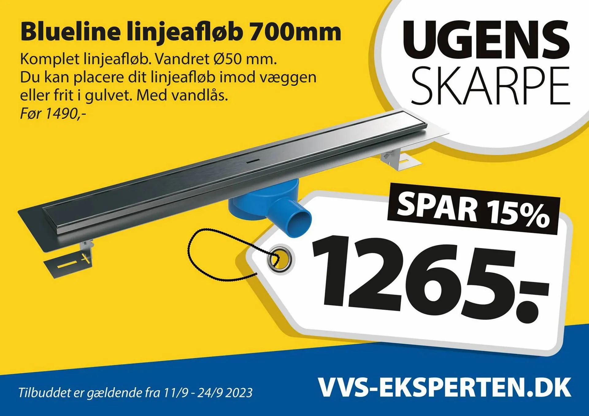 VVS Eksperten tilbudsavis Gyldig indtil 18. september - 24. september 2023 - tilbudsavis side 3