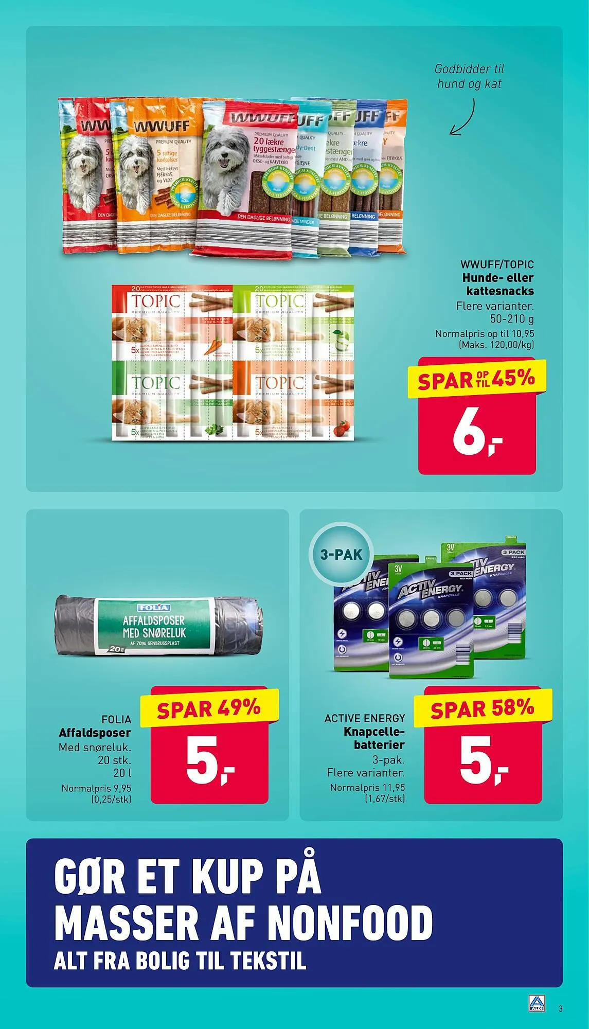 ALDI tilbudsavis Gyldig indtil 14. juli - 20. juli 2023 - tilbudsavis side 3