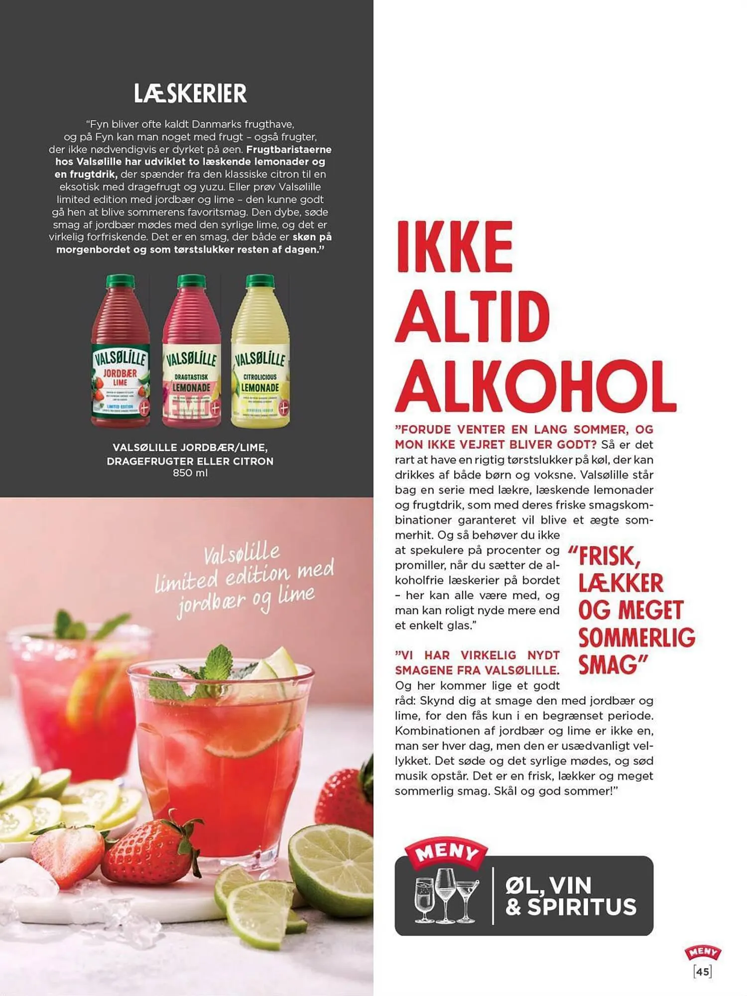 MENY tilbudsavis Gyldig indtil 25. maj - 27. juli 2023 - tilbudsavis side 45
