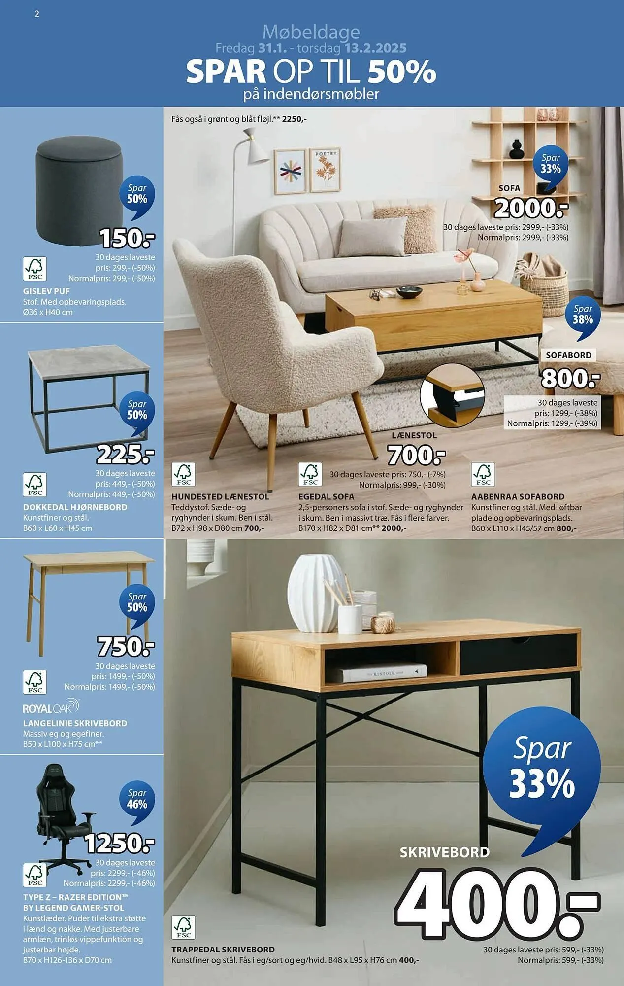 JYSK tilbudsavis Gyldig indtil 30. januar - 13. februar 2025 - tilbudsavis side 2