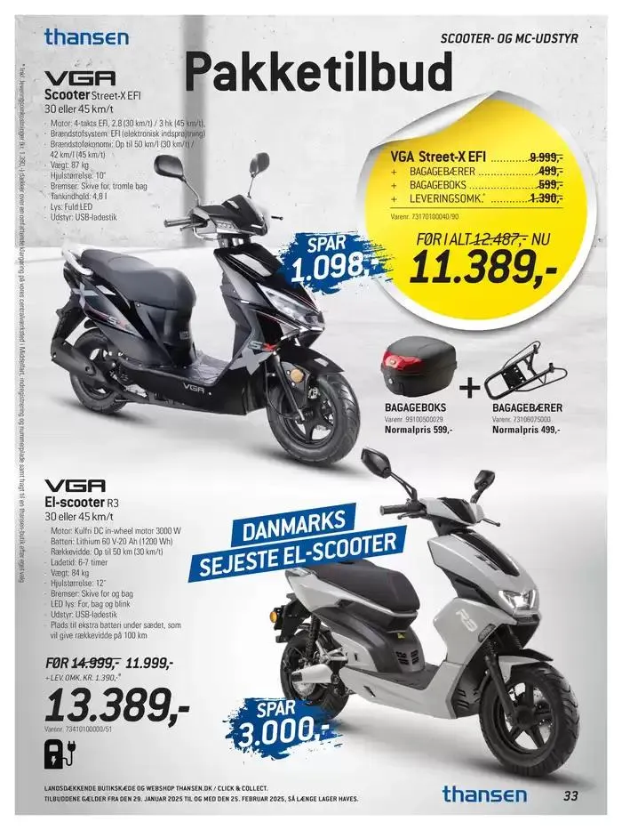 Aktuell kundeavis Thansen Gyldig indtil 29. januar - 25. februar 2025 - tilbudsavis side 33