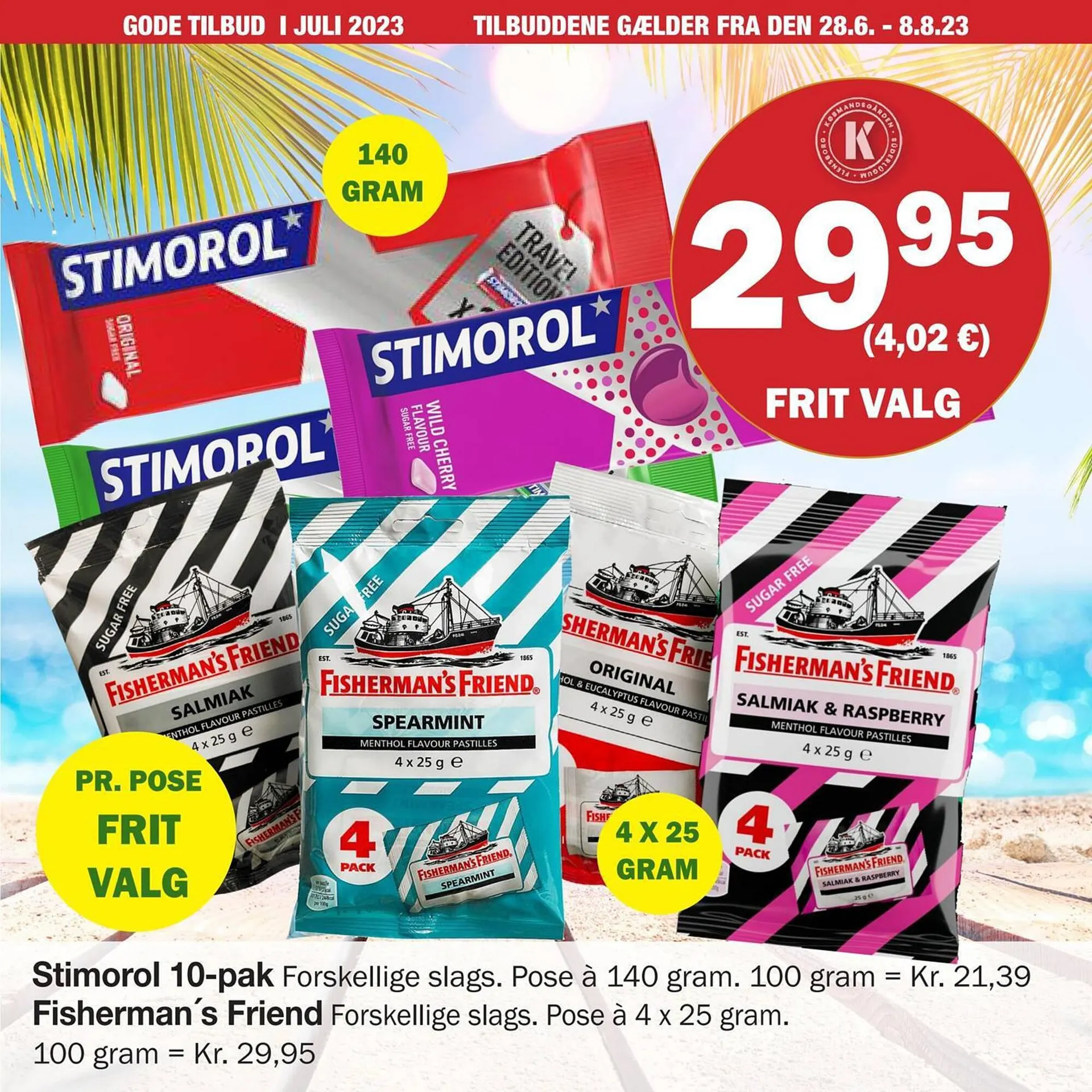 Købmandsgården tilbudsavis Gyldig indtil 27. juni - 8. august 2023 - tilbudsavis side 56