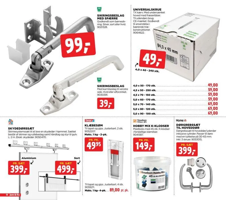 jem & fix Tilbudsavis Gyldig indtil 3. august - 10. august 2024 - tilbudsavis side 9