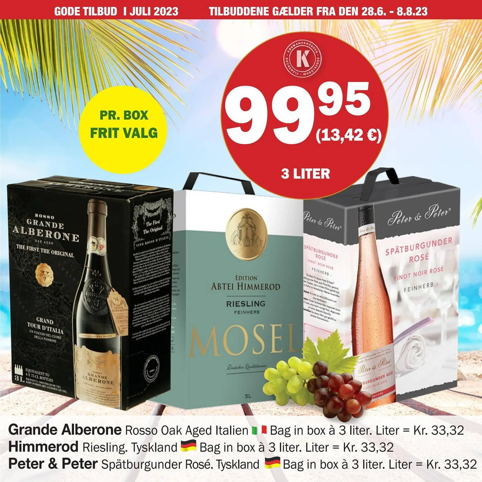 Købmandsgården tilbudsavis Gyldig indtil 27. juni - 8. august 2023 - tilbudsavis side 40