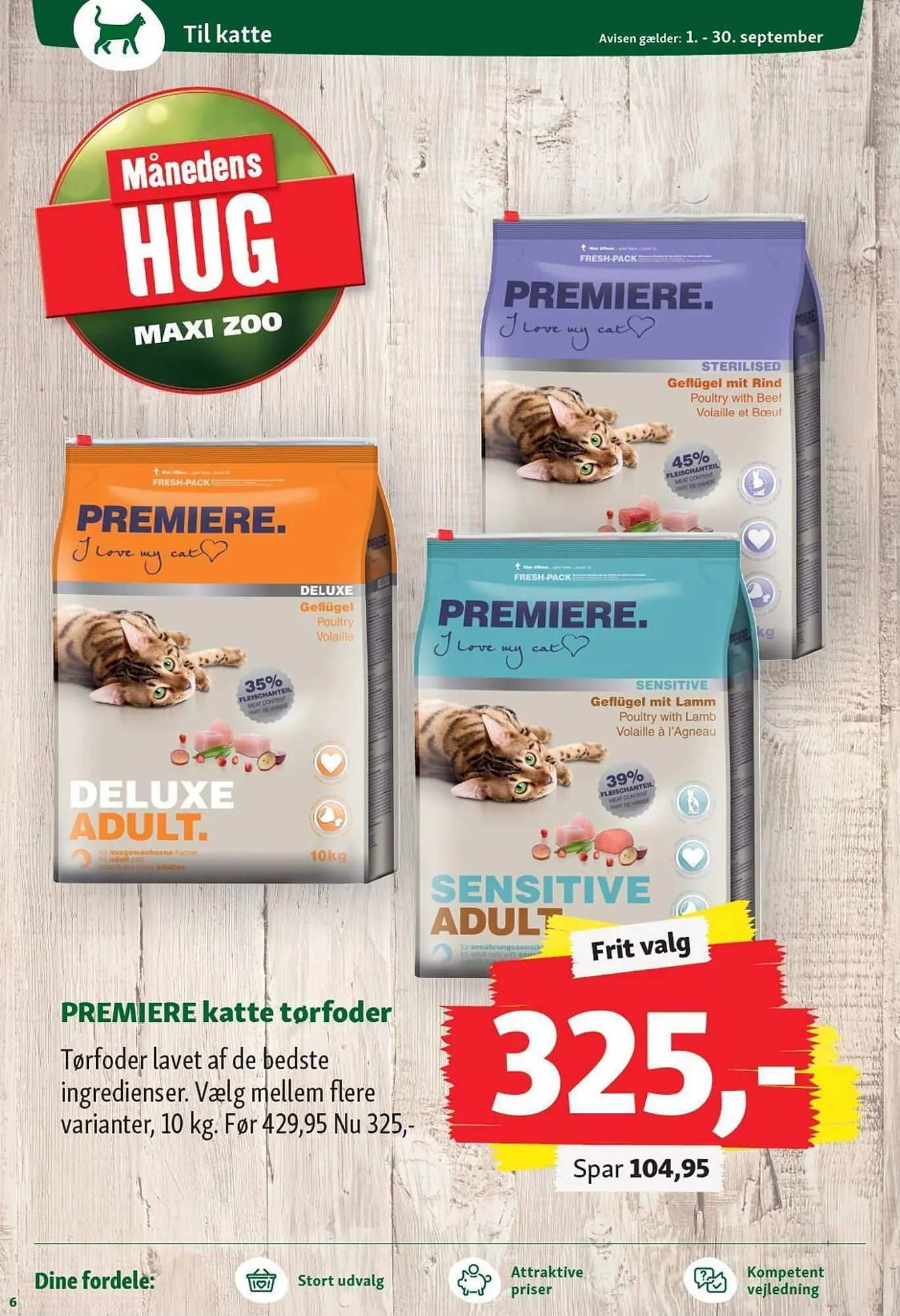 Maxi Zoo tilbudsavis Gyldig indtil 1. september - 30. september 2023 - tilbudsavis side 6