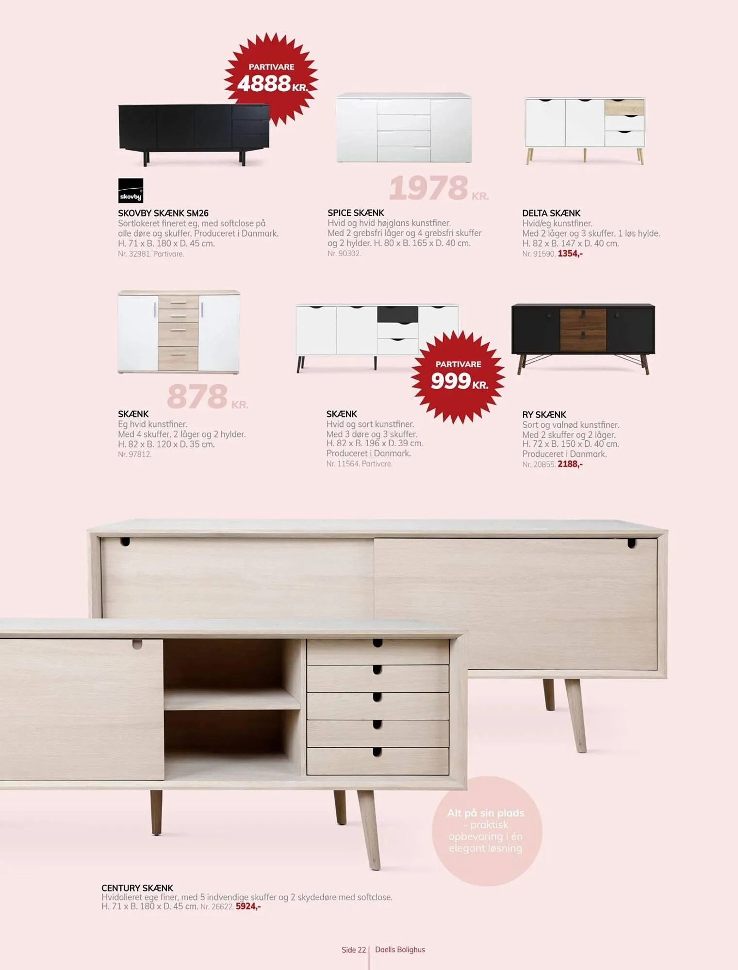 Daells Bolighus tilbudsavis Gyldig indtil 9. december - 26. maj 2025 - tilbudsavis side 22