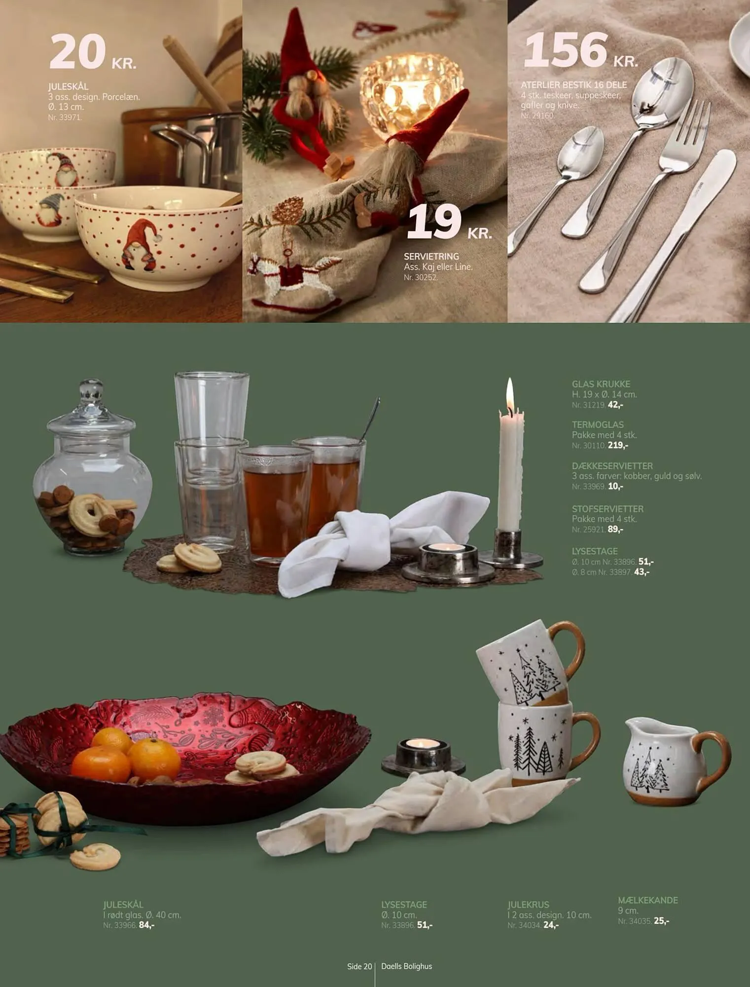 Daells Bolighus tilbudsavis Gyldig indtil 29. oktober - 22. december 2024 - tilbudsavis side 20