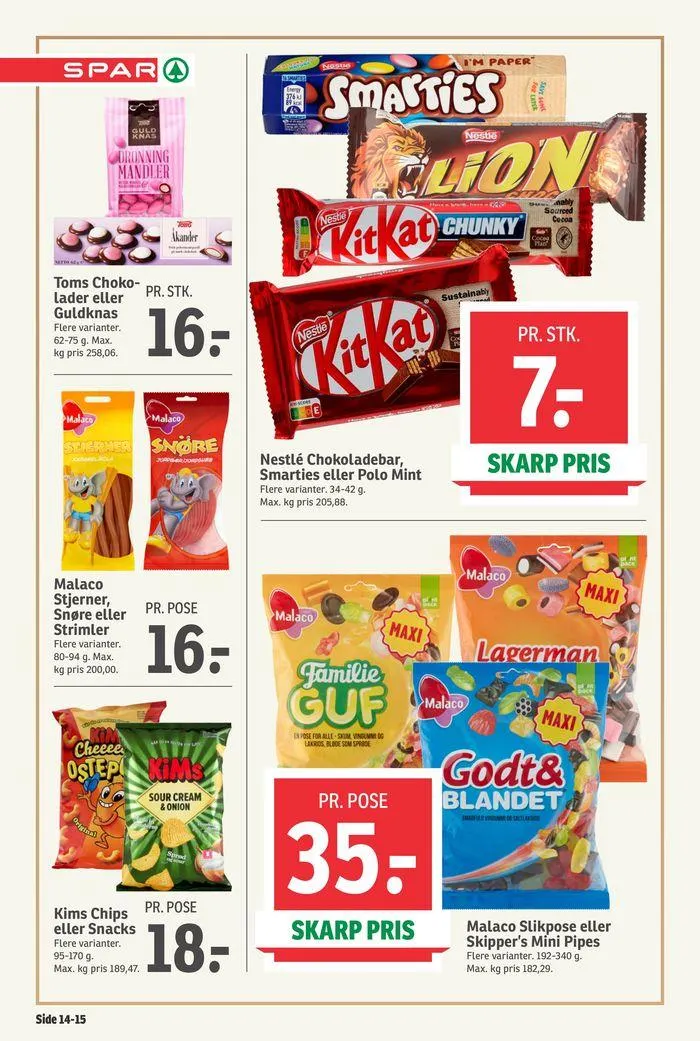 Aktuelle særkampagner Gyldig indtil 22. august - 5. september 2024 - tilbudsavis side 14