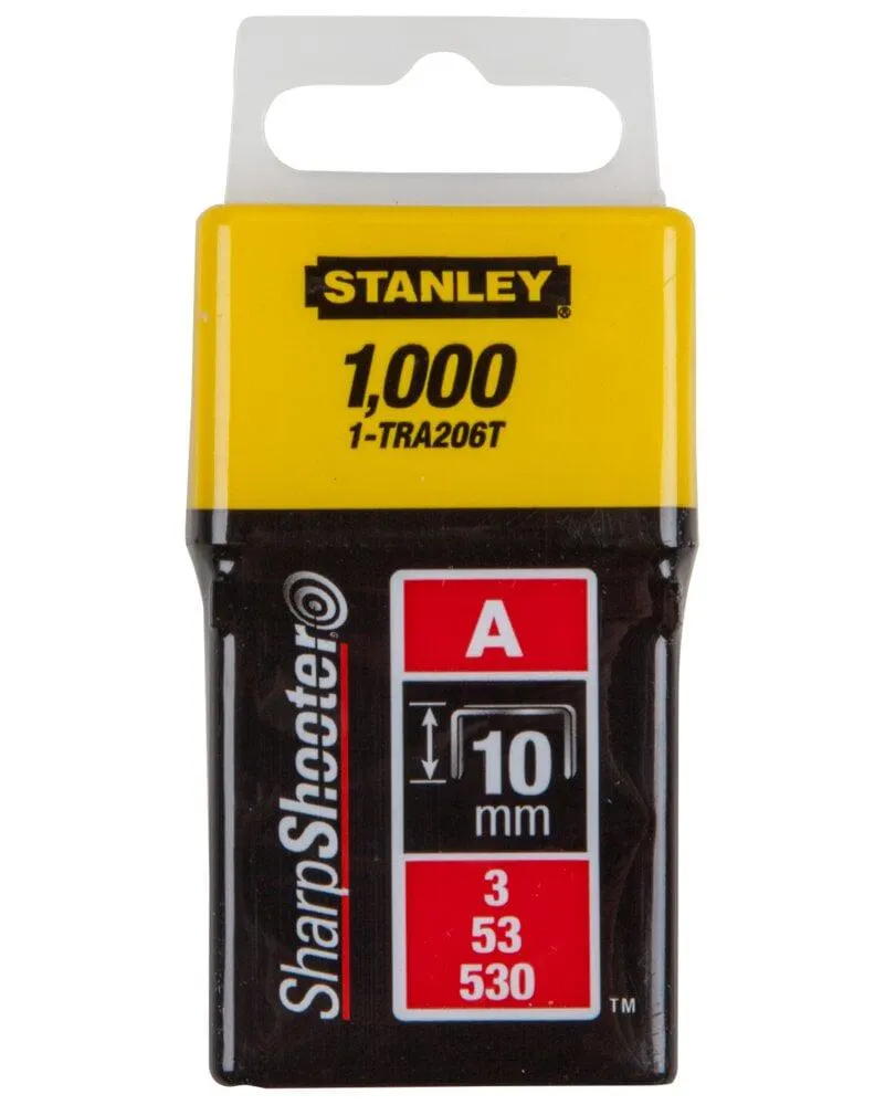 Stanley hæfteklammer 10 mm