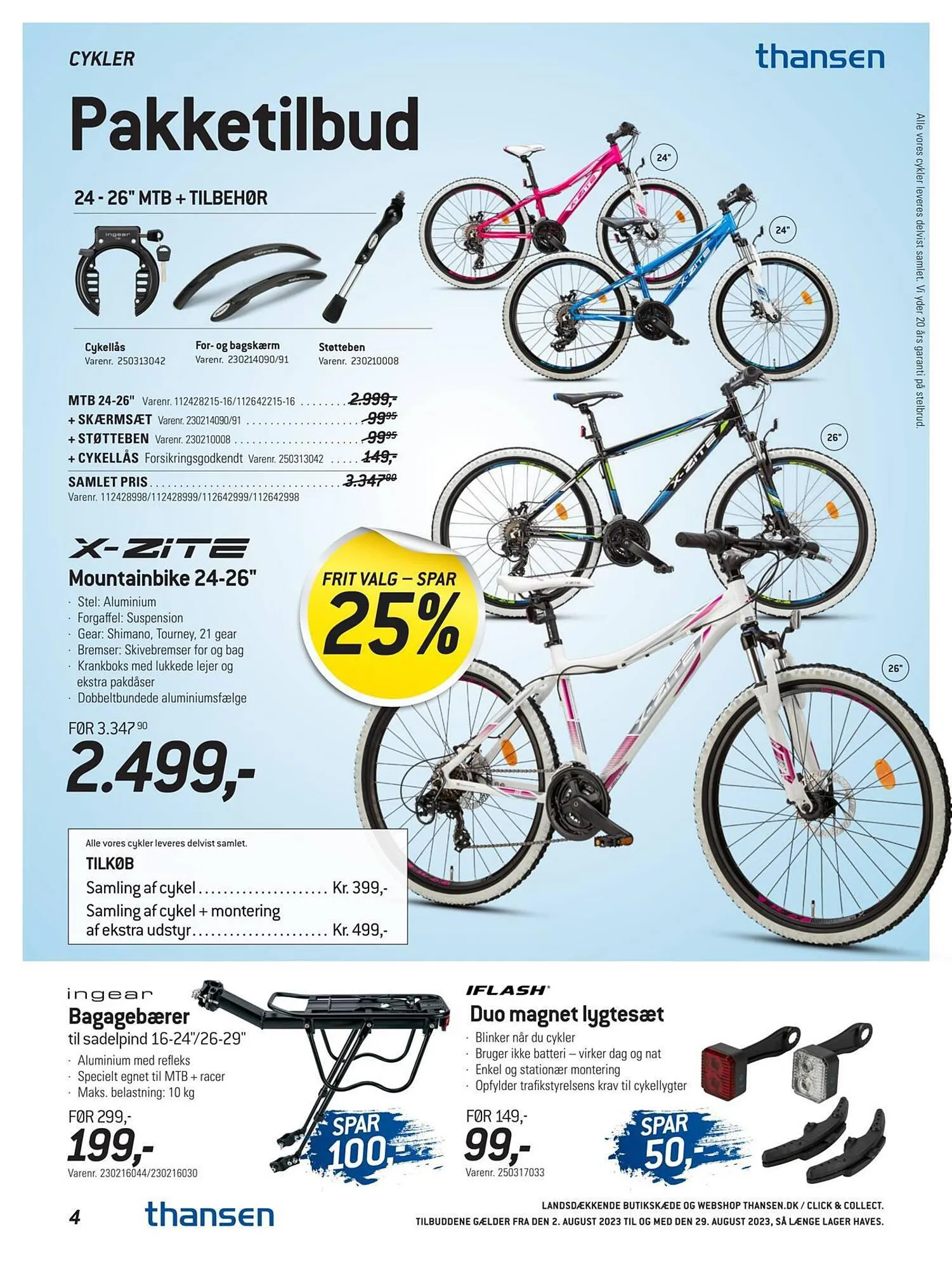 Thansen tilbudsavis Gyldig indtil 1. august - 29. august 2023 - tilbudsavis side 4