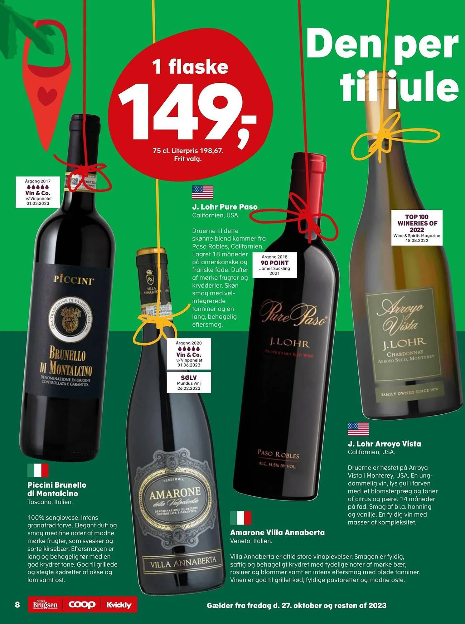 SuperBrugsen tilbudsavis Gyldig indtil 26. oktober - 31. december 2023 - tilbudsavis side 8