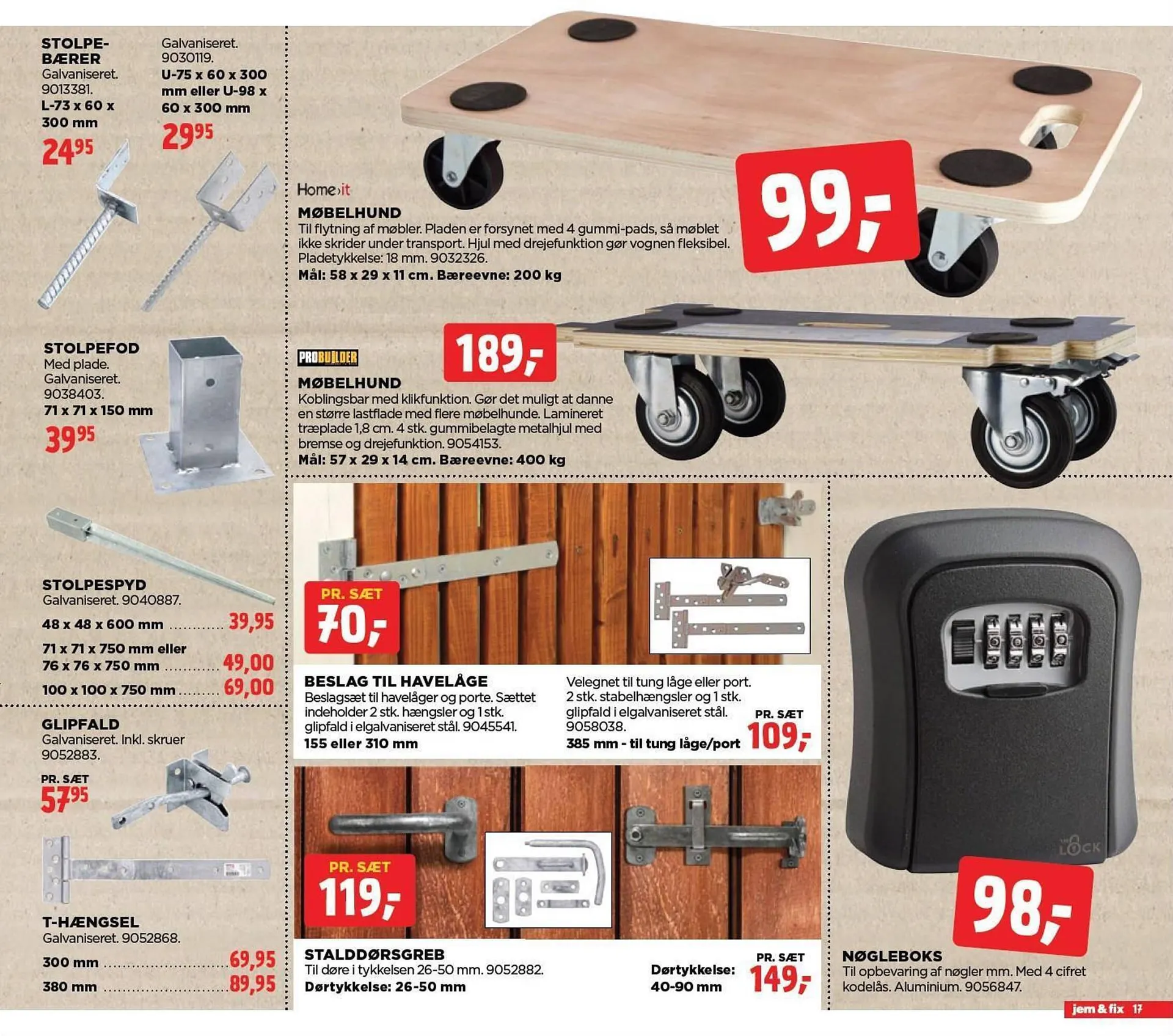 jem & fix tilbudsavis Gyldig indtil 16. juli - 22. juli 2023 - tilbudsavis side 17