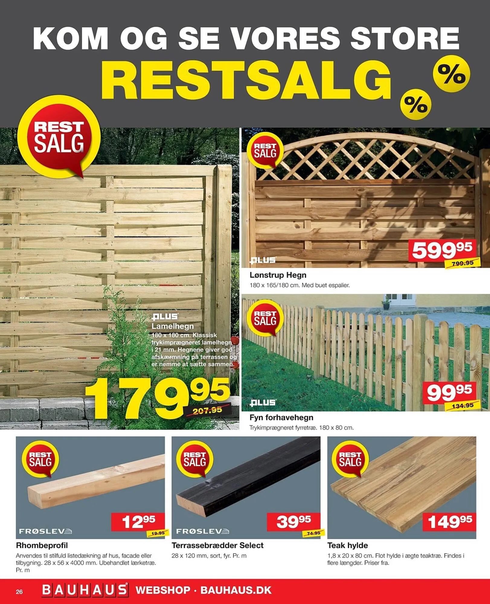 Bauhaus tilbudsavis Gyldig indtil 15. september - 28. september 2023 - tilbudsavis side 26