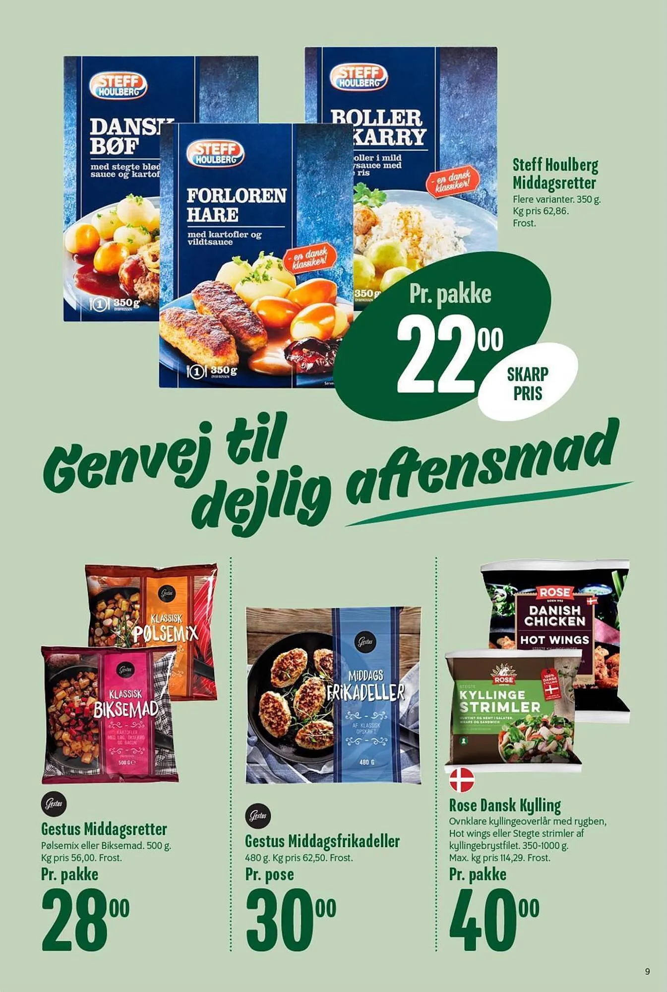 Min Købmand tilbudsavis Gyldig indtil 29. juli - 4. august 2023 - tilbudsavis side 9