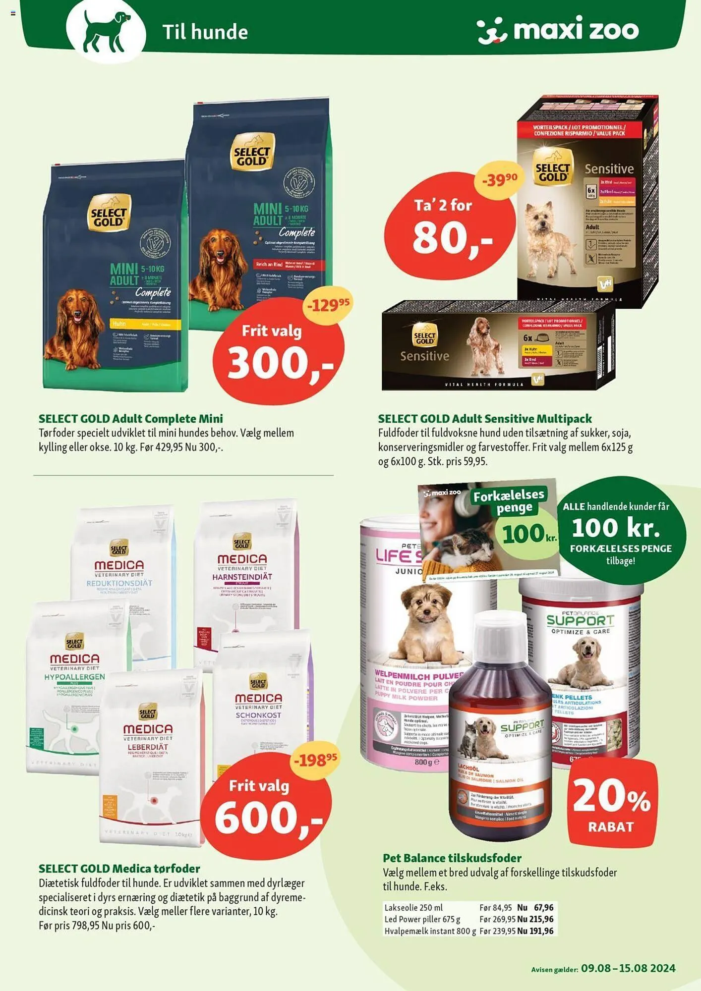 Maxi Zoo tilbudsavis Gyldig indtil 9. august - 15. august 2024 - tilbudsavis side 4