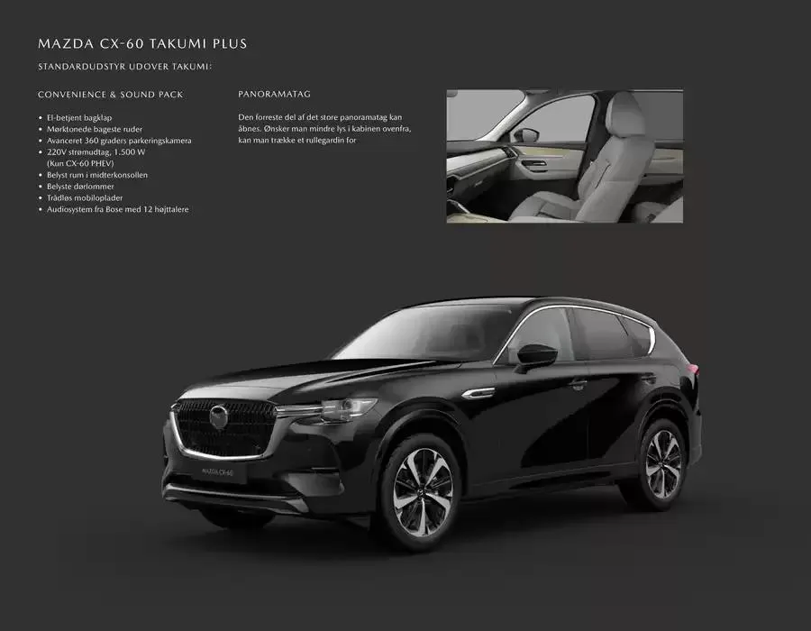 Mazda CX-60 ! Gyldig indtil 21. januar - 31. december 2025 - tilbudsavis side 6