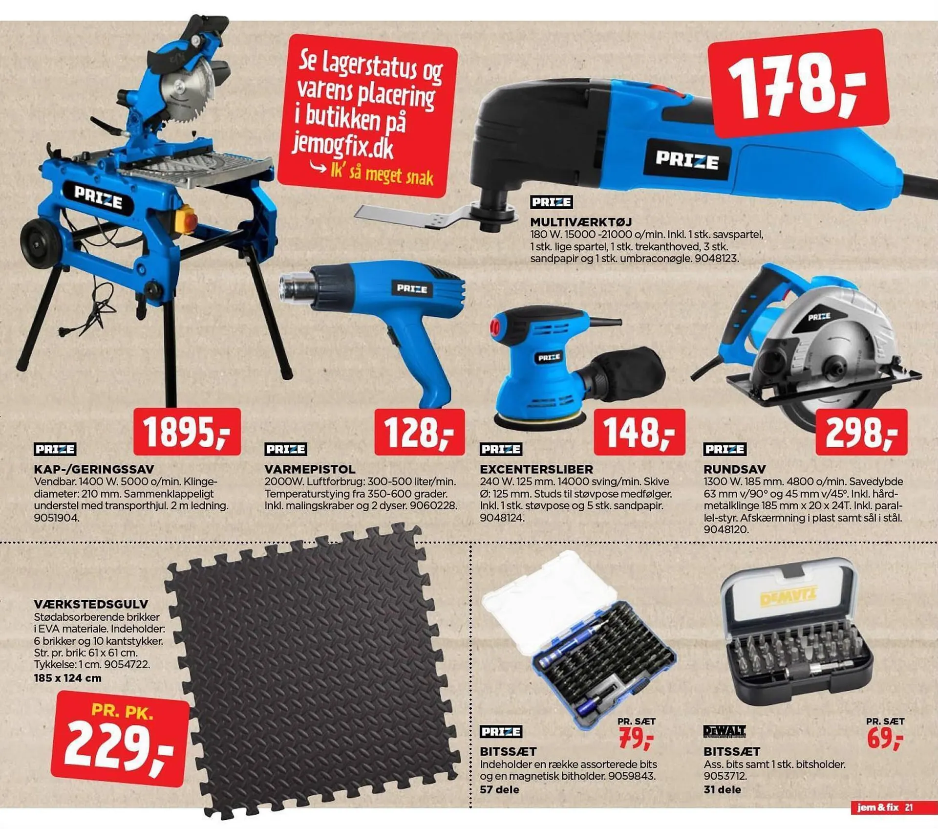 jem & fix tilbudsavis Gyldig indtil 6. august - 12. august 2023 - tilbudsavis side 21