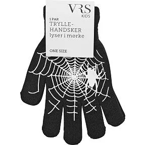 VRS børne tryllehandsker str. onesize - sort