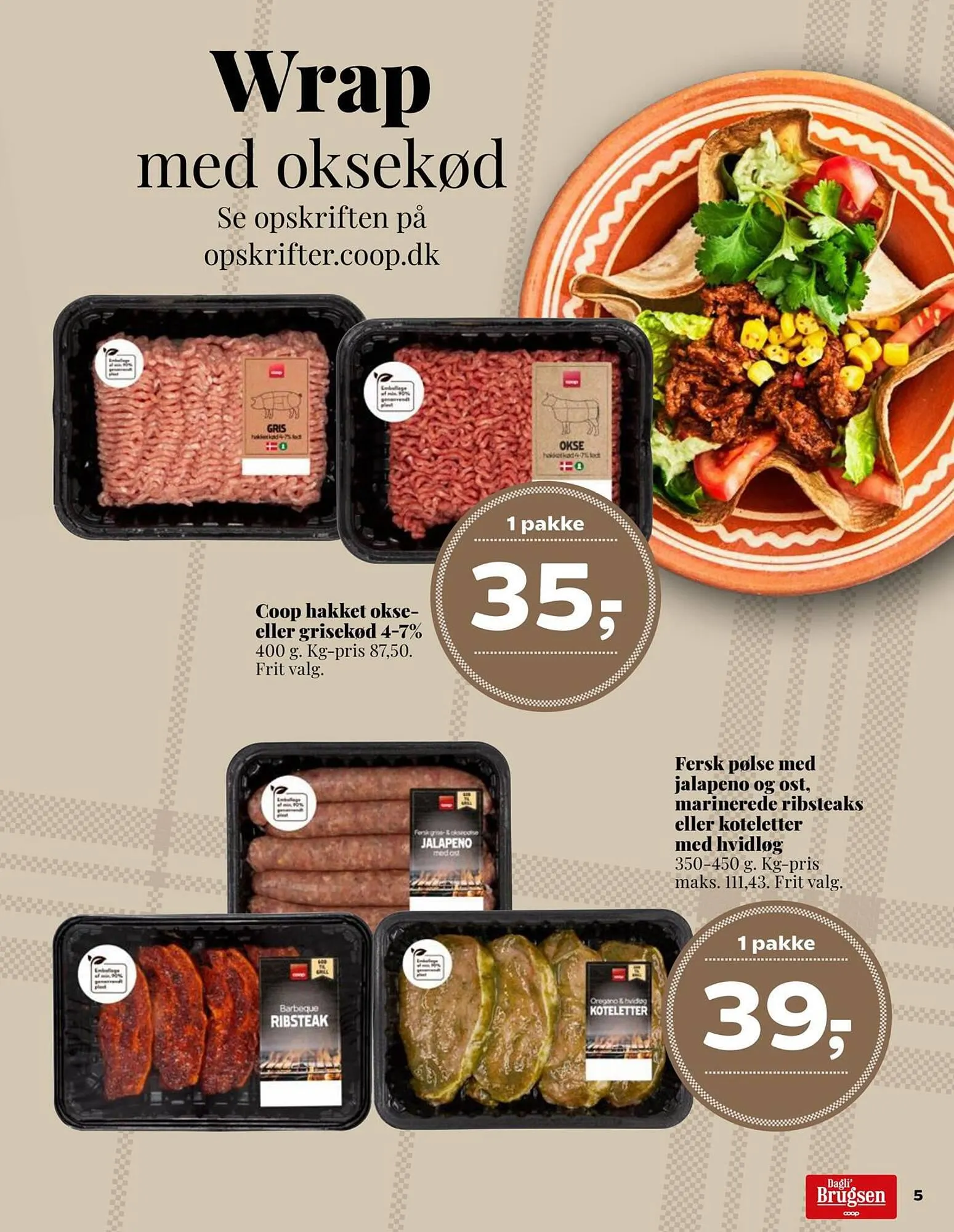 Dagli'Brugsen tilbudsavis Gyldig indtil 17. august - 31. august 2023 - tilbudsavis side 5