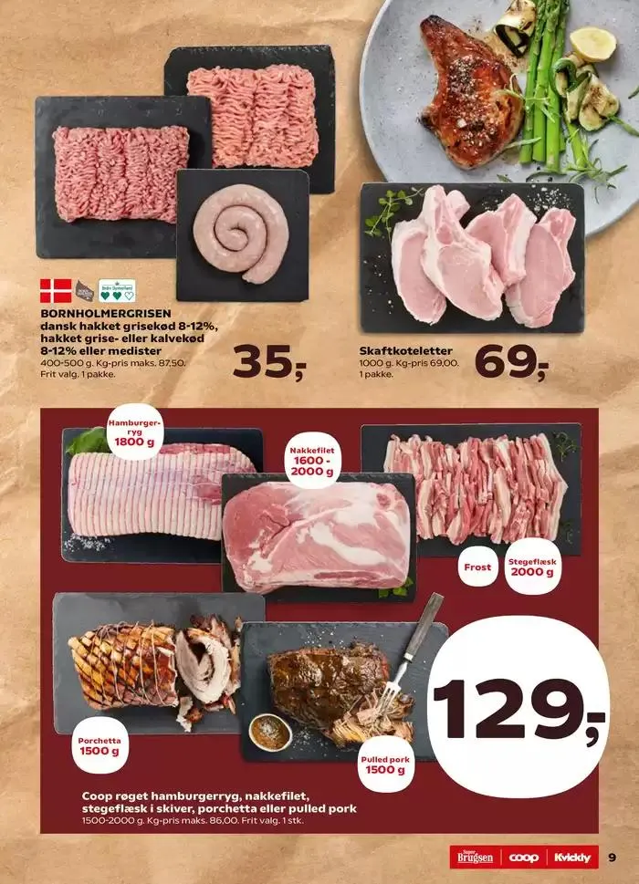 Fantastisk tilbud til alle kunder Gyldig indtil 14. marts - 20. marts 2025 - tilbudsavis side 9