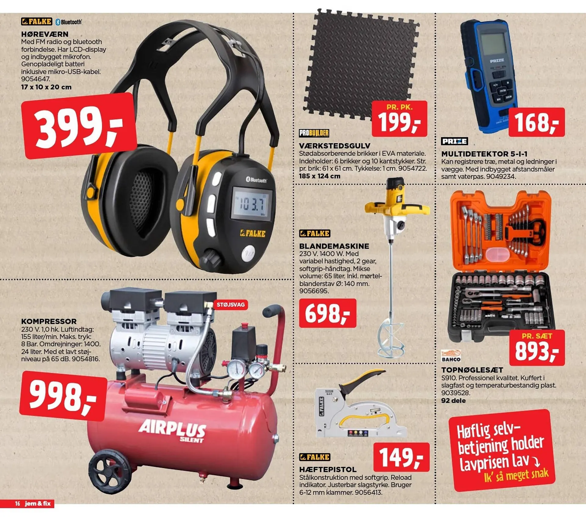 jem & fix tilbudsavis Gyldig indtil 6. oktober - 12. oktober 2024 - tilbudsavis side 16