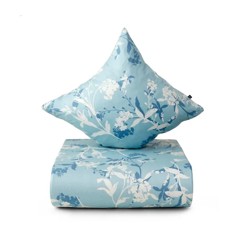 Nordisk Tekstil Botanique sengesæt blå 140 x 200 cm