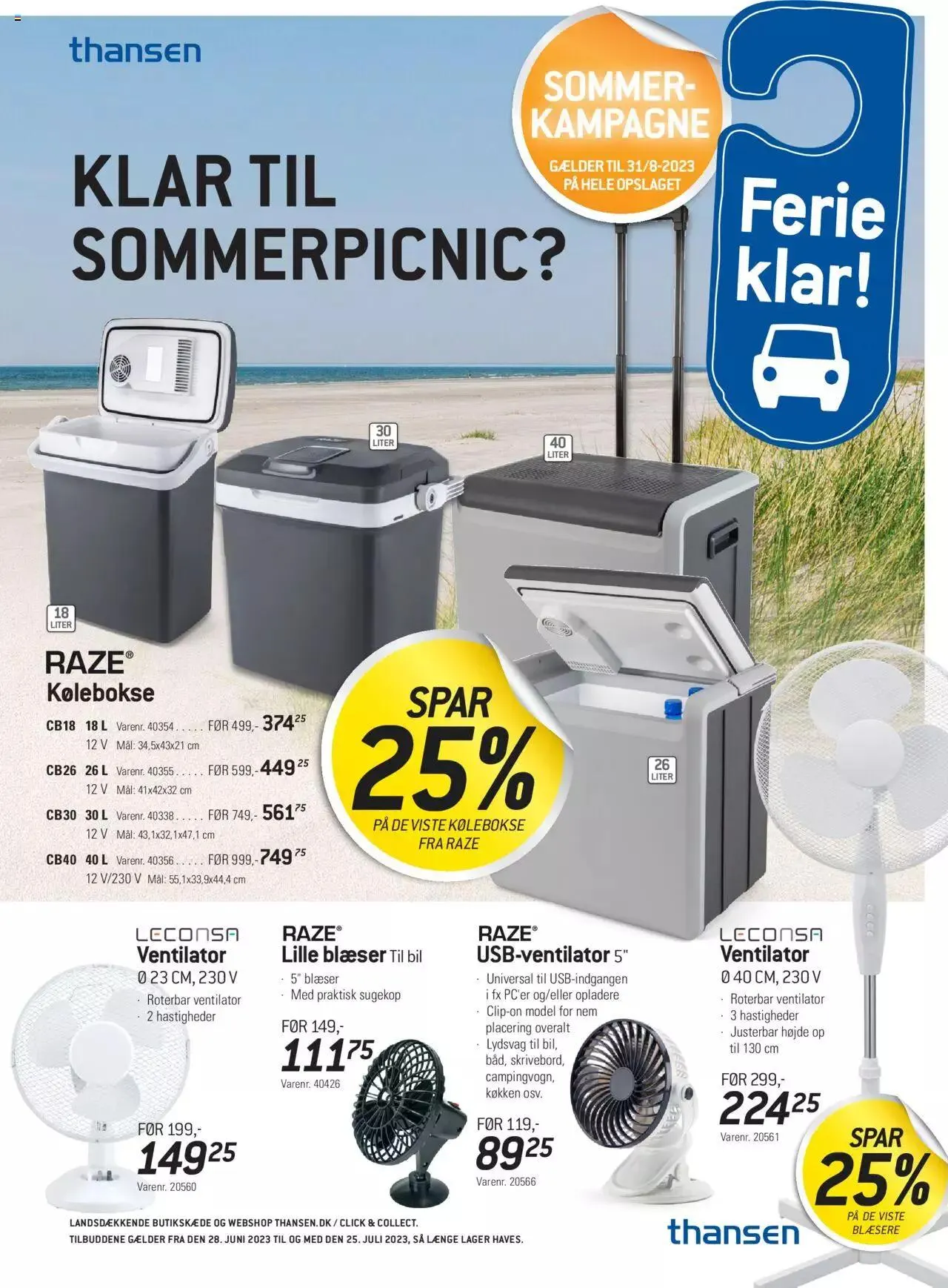Thansen - Tilbudsavis Gyldig indtil 28. juni - 1. august 2023 - tilbudsavis side 13