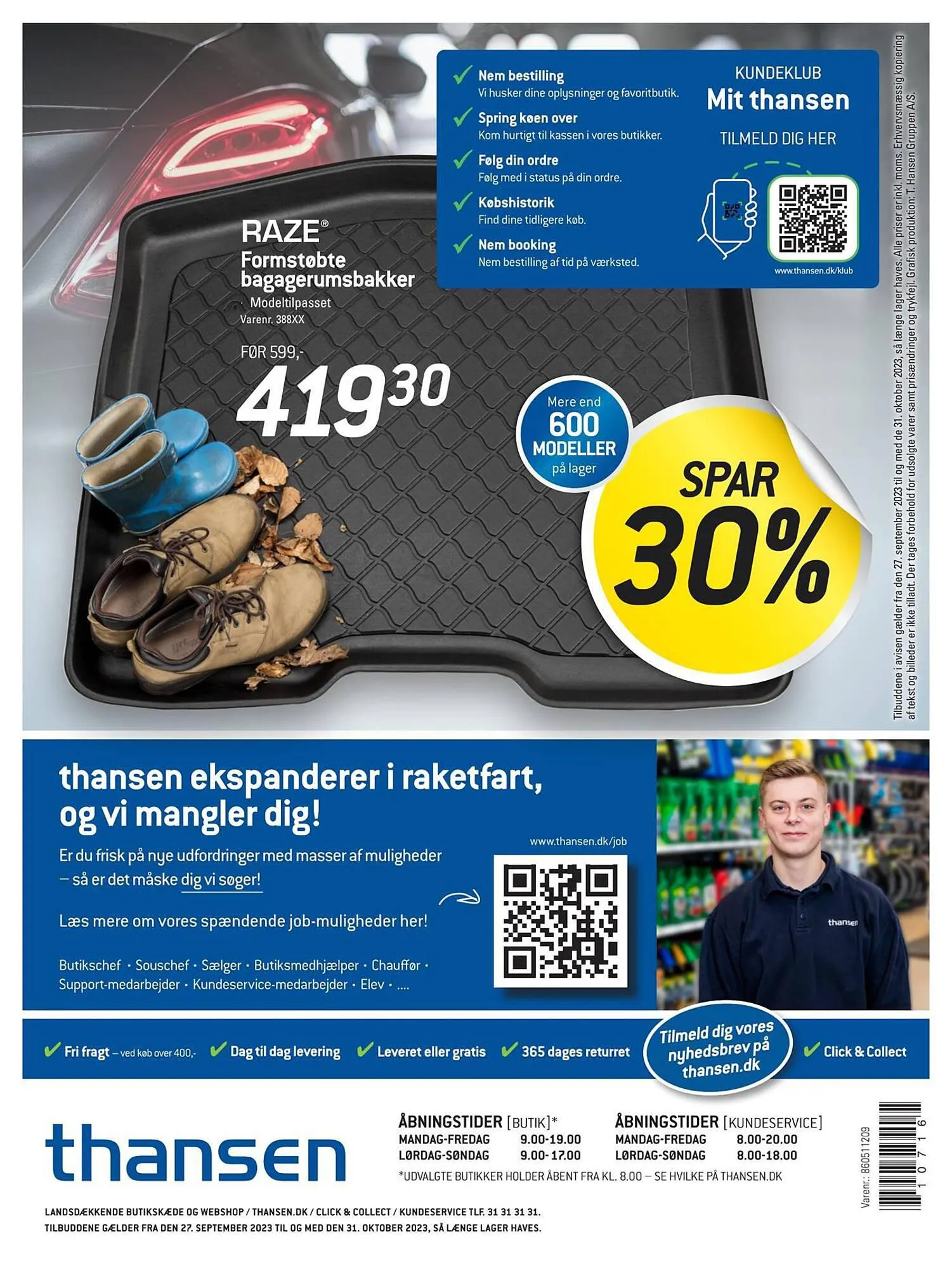 Thansen tilbudsavis Gyldig indtil 26. september - 31. oktober 2023 - tilbudsavis side 36