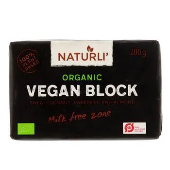 Blok Naturli' ØKO smørbar 200g BIO