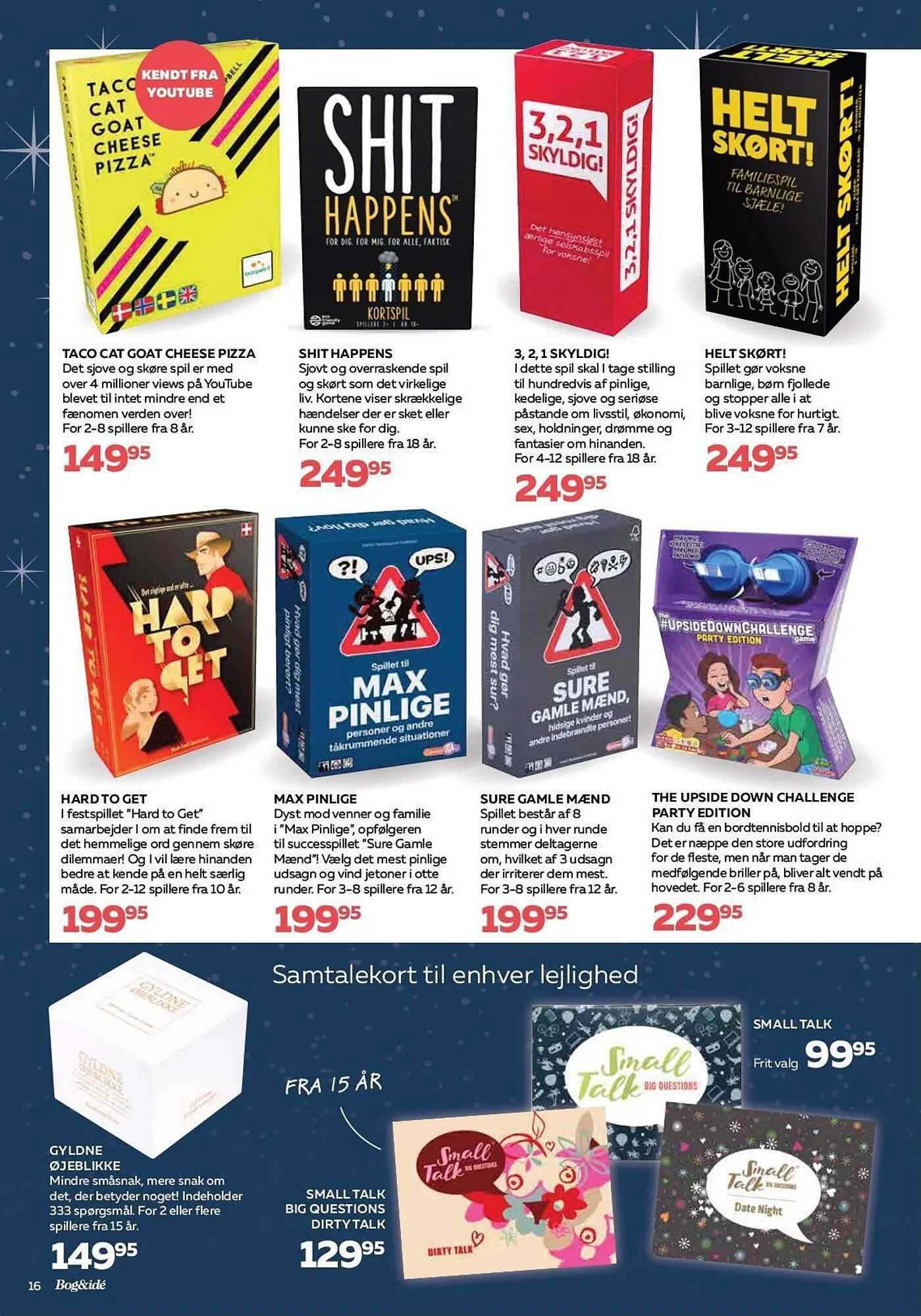 Bog & idé tilbudsavis Gyldig indtil 6. november - 23. december 2023 - tilbudsavis side 16
