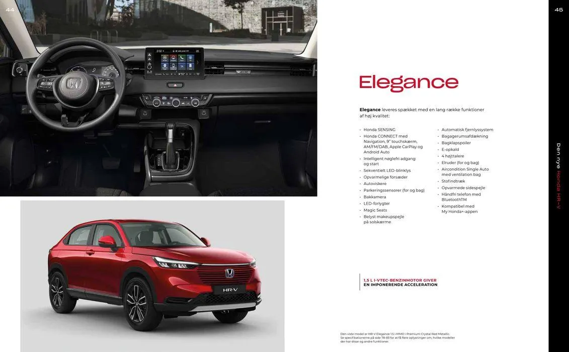 Honda HR-V Hybrid Brochure Gyldig indtil 9. september - 9. september 2024 - tilbudsavis side 24
