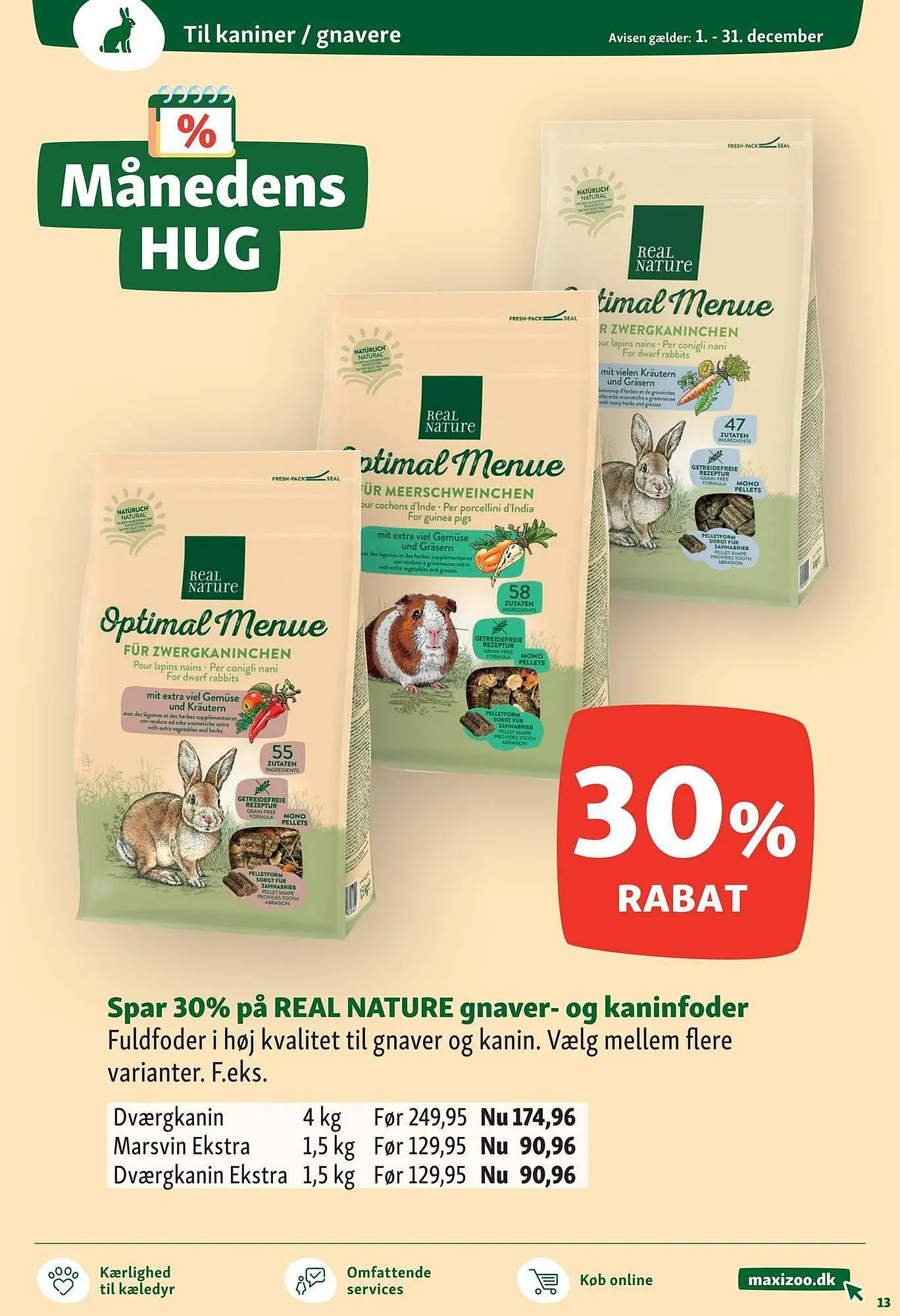Maxi Zoo tilbudsavis Gyldig indtil 30. november - 31. december 2023 - tilbudsavis side 13