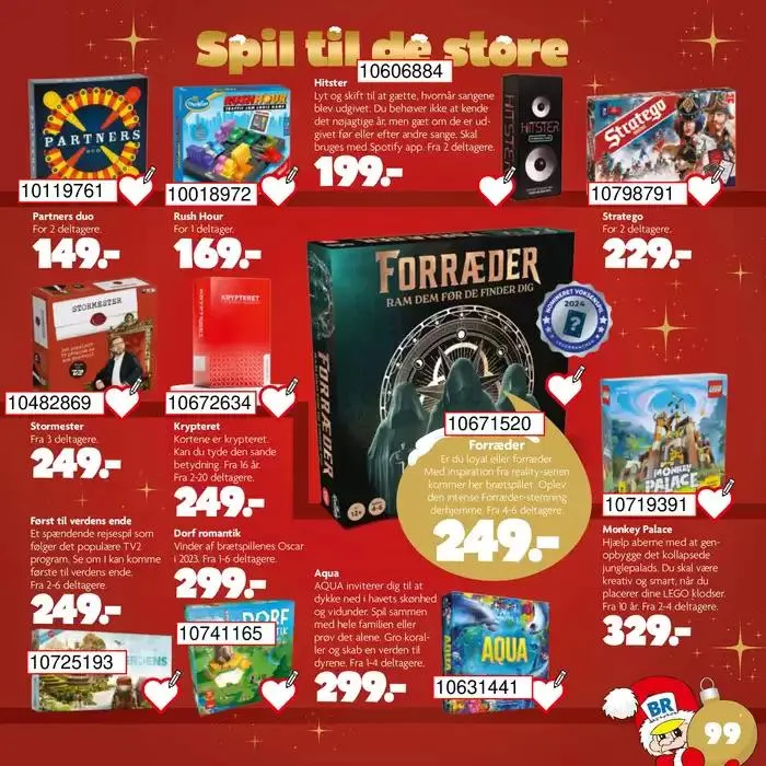 Ønskebogen er på gaden! Gyldig indtil 1. november - 30. december 2024 - tilbudsavis side 100