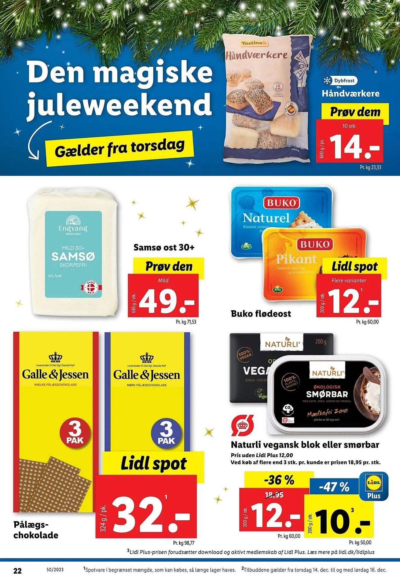 Lidl tilbudsavis Gyldig indtil 9. december - 16. december 2023 - tilbudsavis side 22