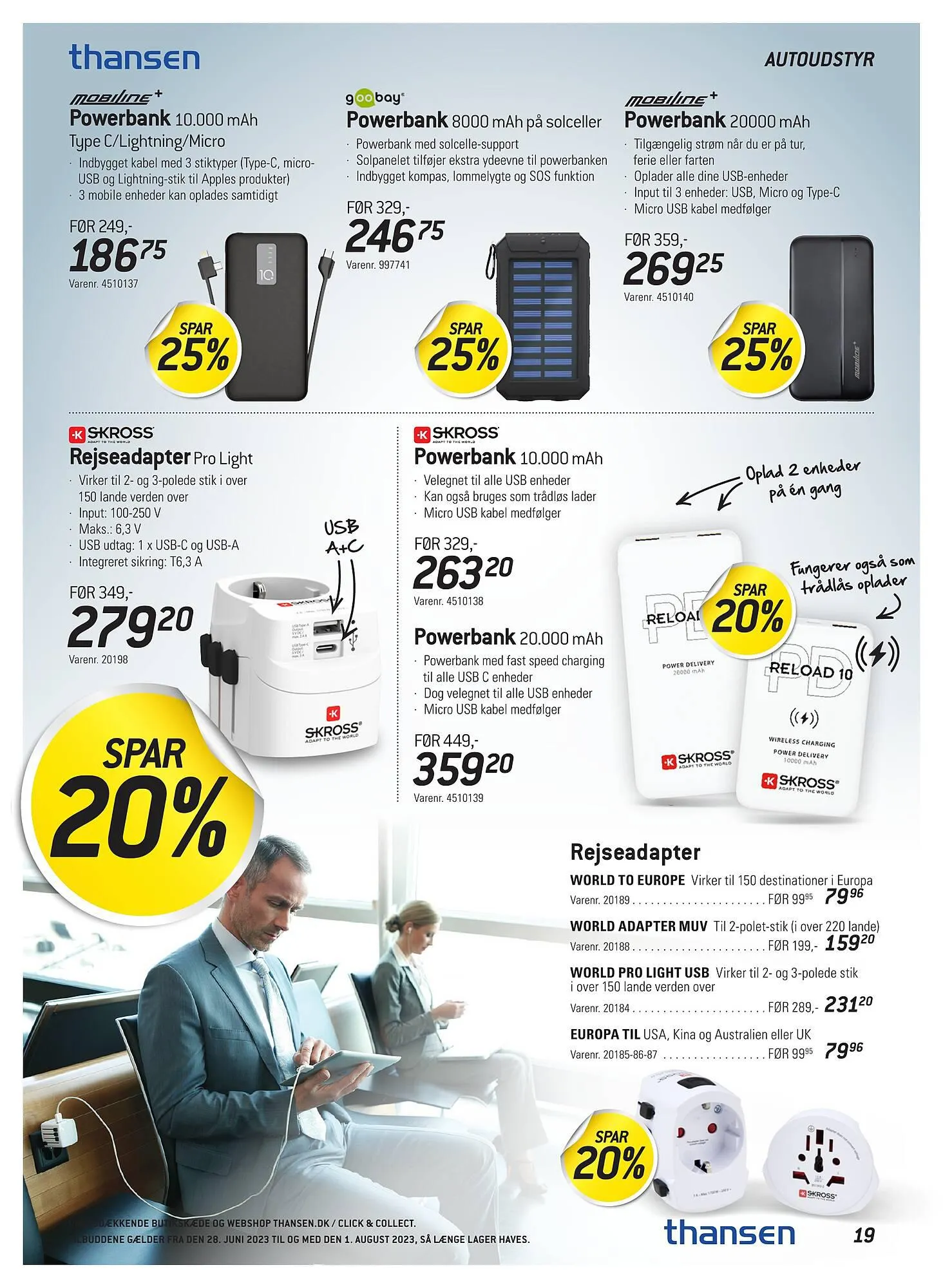 Thansen tilbudsavis Gyldig indtil 28. juni - 1. august 2023 - tilbudsavis side 19
