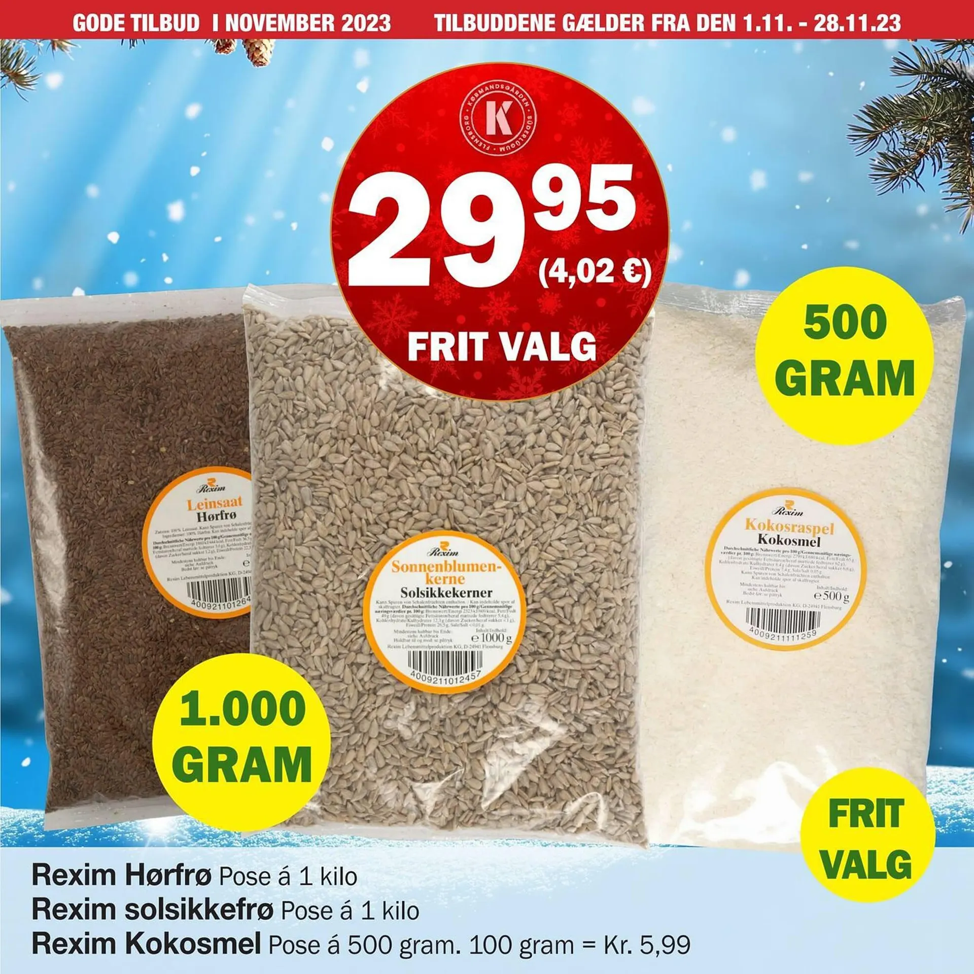 Købmandsgården tilbudsavis Gyldig indtil 31. oktober - 28. november 2023 - tilbudsavis side 70