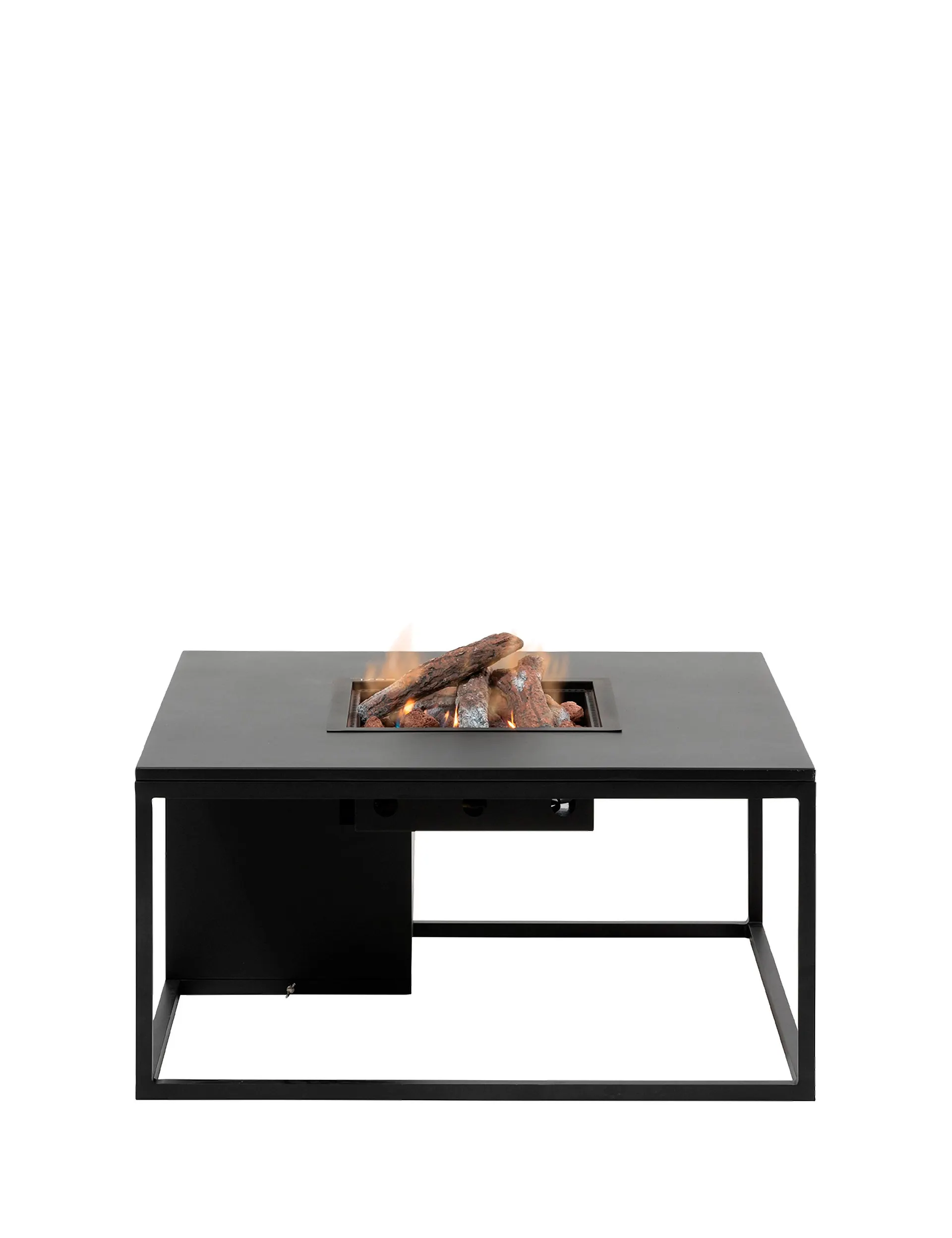 Cosiloft bålbord 100x100x50 cm i black/black