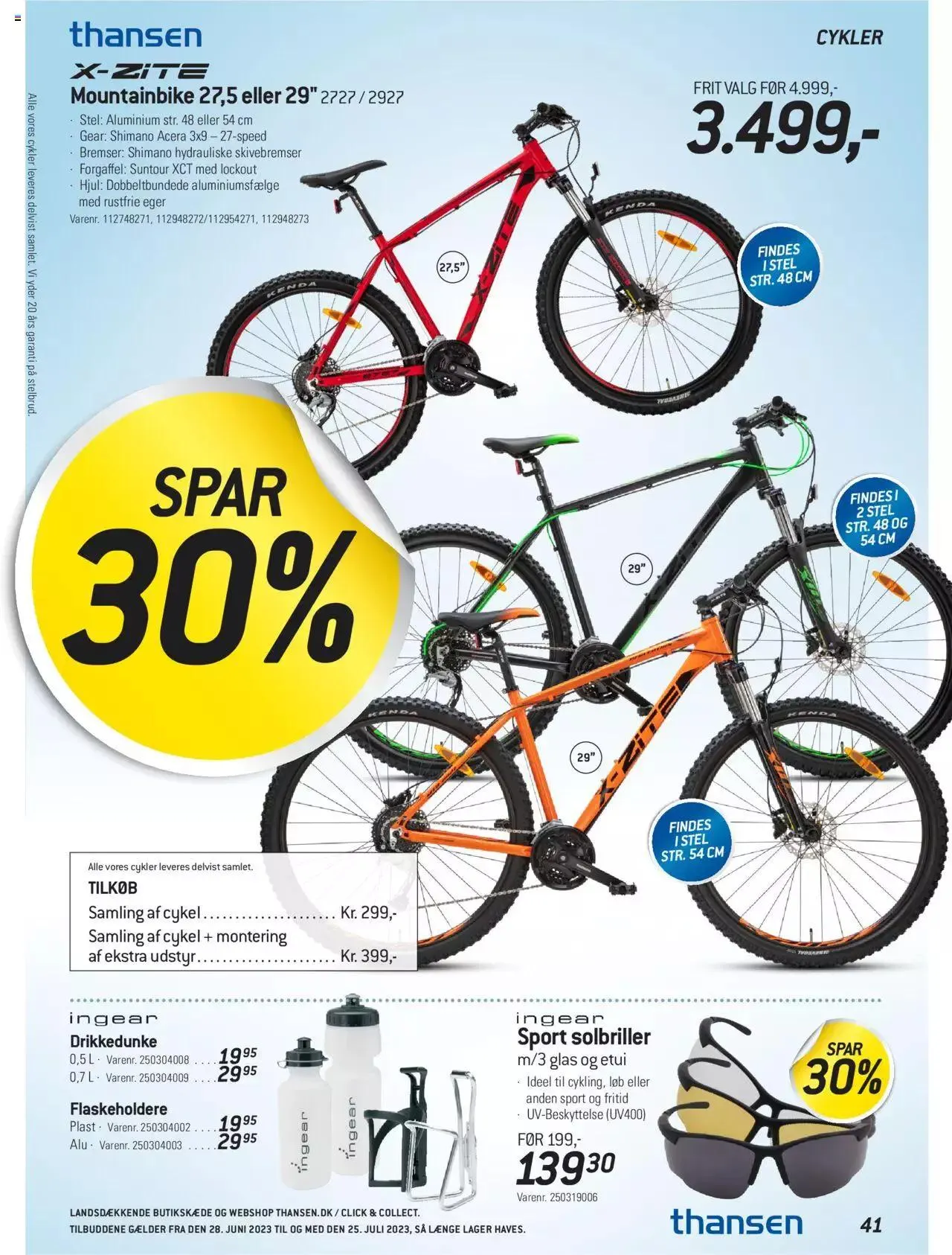 Thansen - Tilbudsavis Gyldig indtil 28. juni - 1. august 2023 - tilbudsavis side 41
