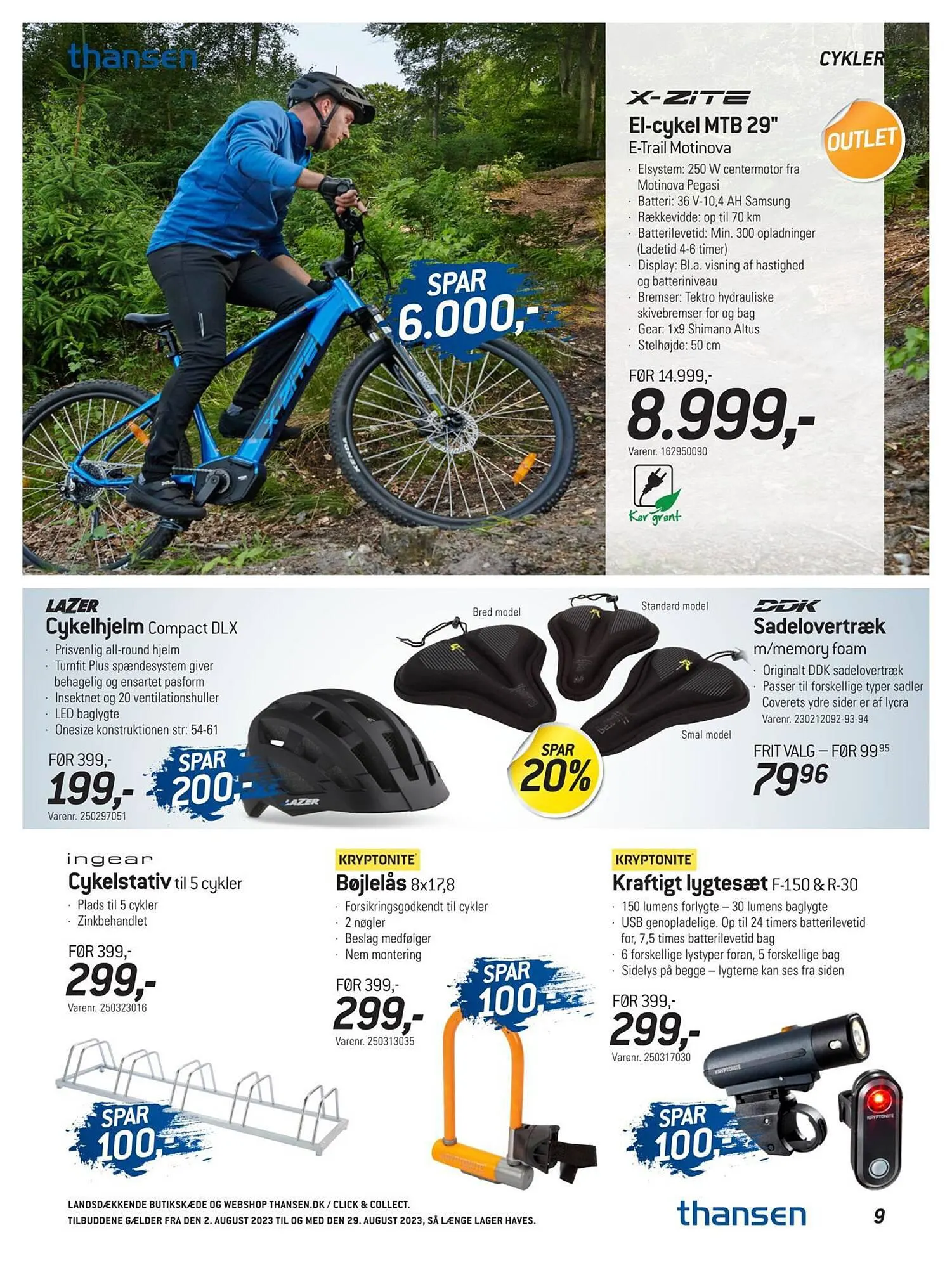 Thansen tilbudsavis Gyldig indtil 1. august - 29. august 2023 - tilbudsavis side 9