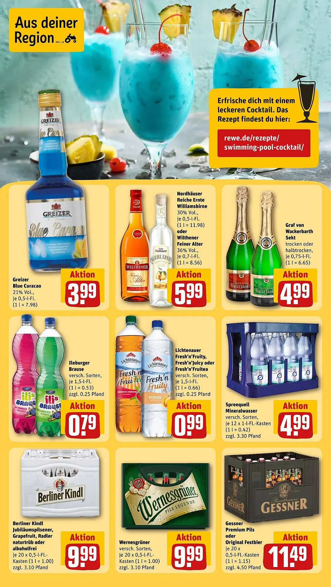 REWE tilbudsavis Gyldig indtil 7. august - 12. august 2023 - tilbudsavis side 19