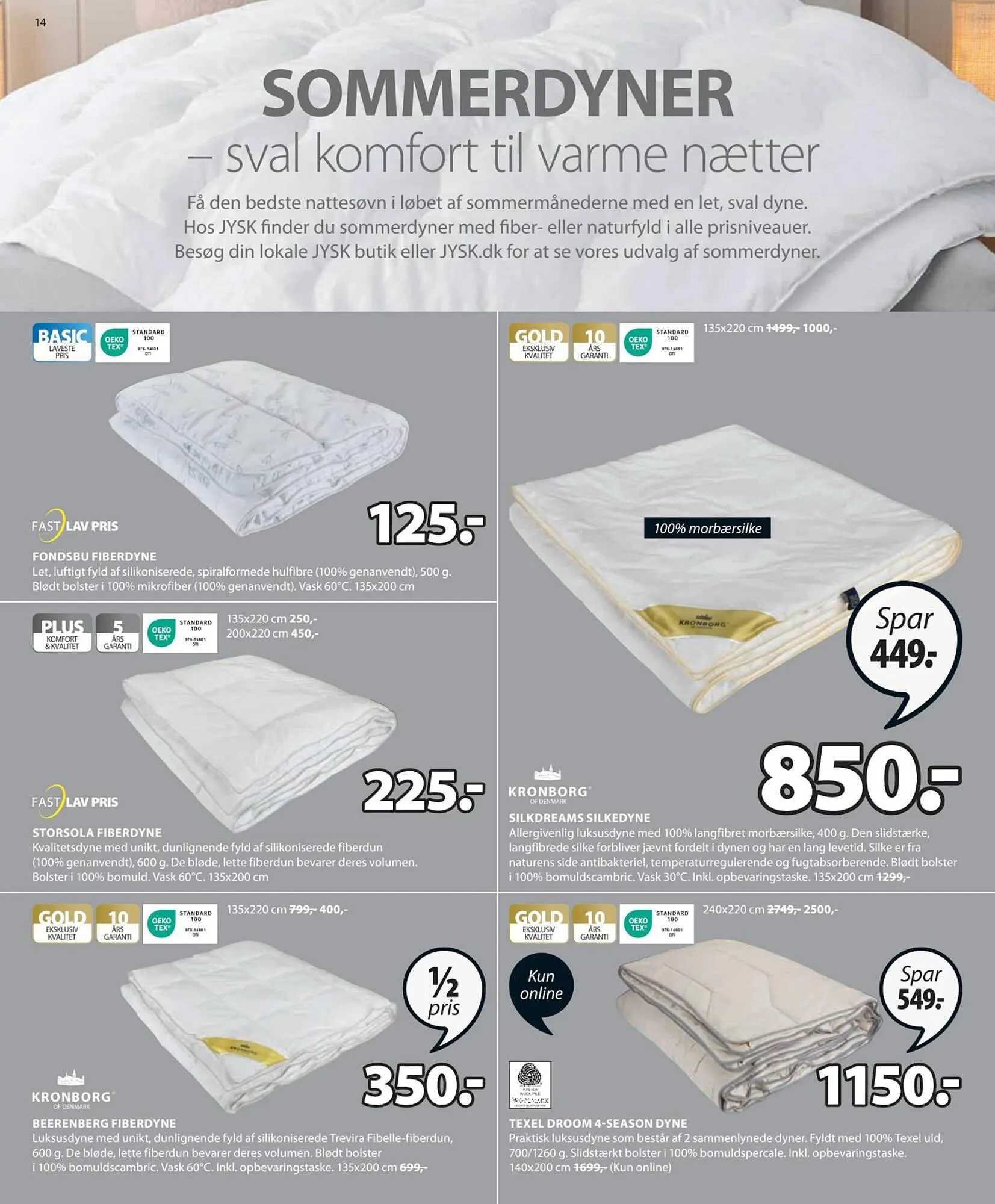 JYSK tilbudsavis Gyldig indtil 28. marts - 4. april 2024 - tilbudsavis side 14