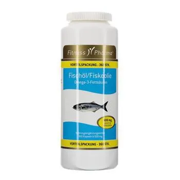 Fitness Fiskeolie 500mg 360 stk.