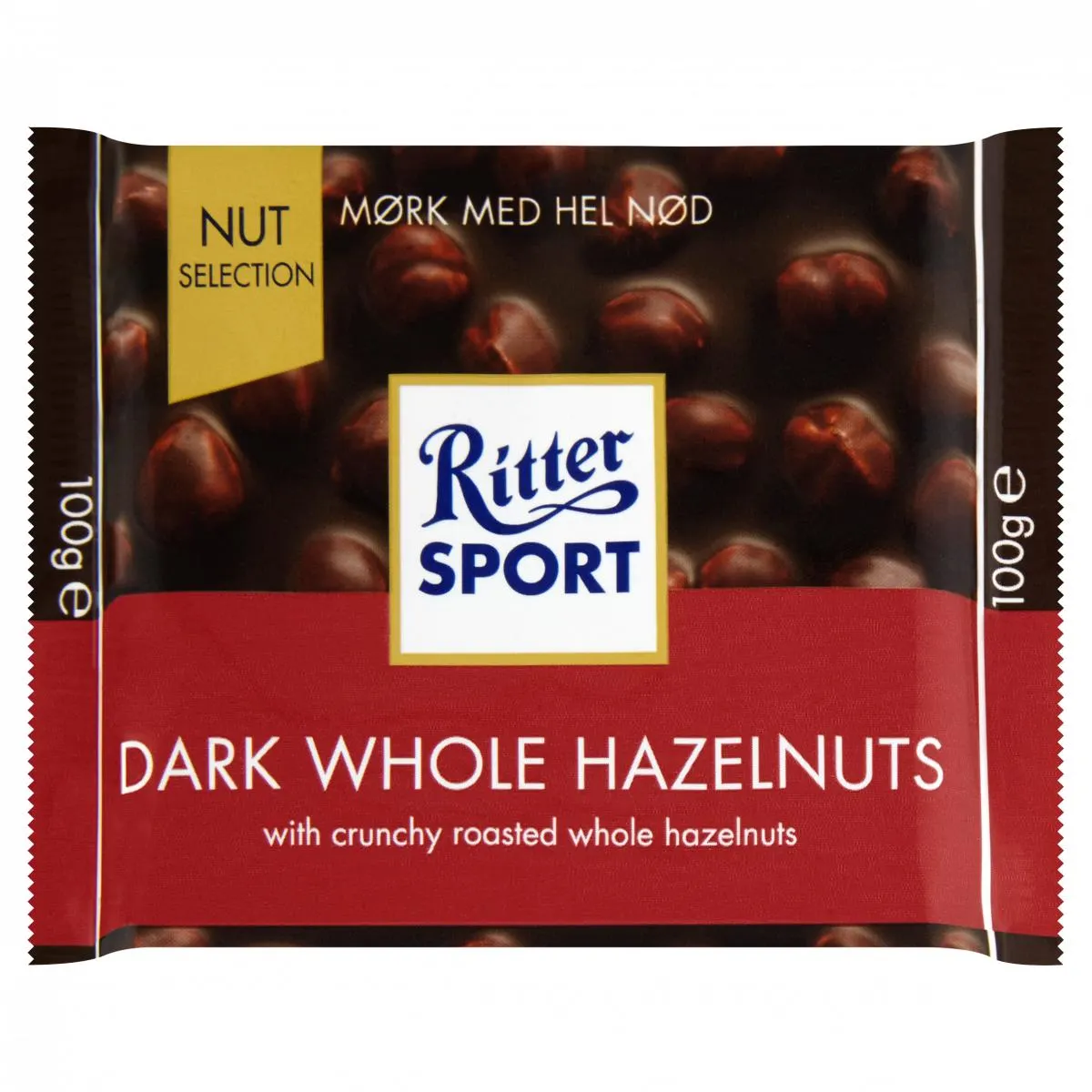 Ritter Sport Mørk med Hel Nød