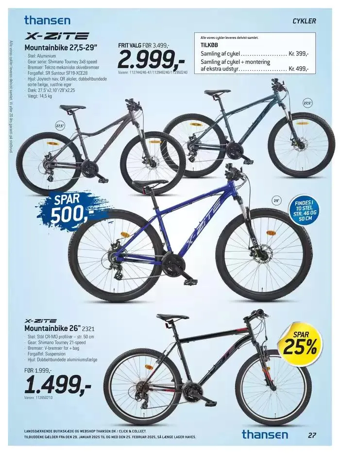 Aktuell kundeavis Thansen Gyldig indtil 29. januar - 25. februar 2025 - tilbudsavis side 27