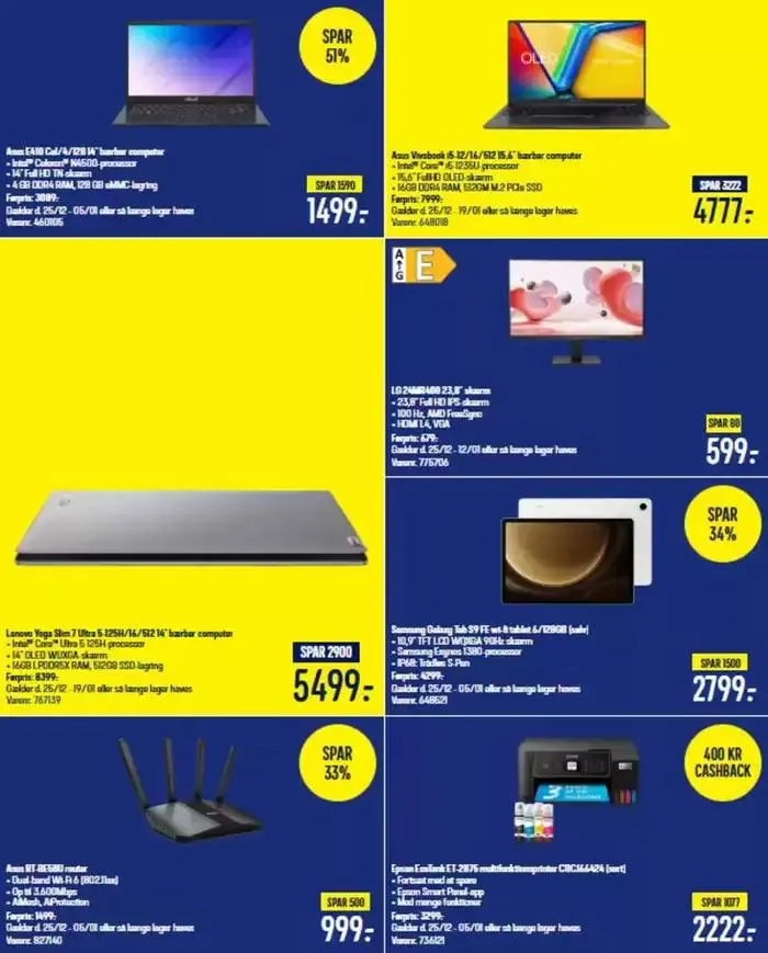 Aktuelle Tilbud Gyldig indtil 26. december - 5. januar 2025 - tilbudsavis side 15