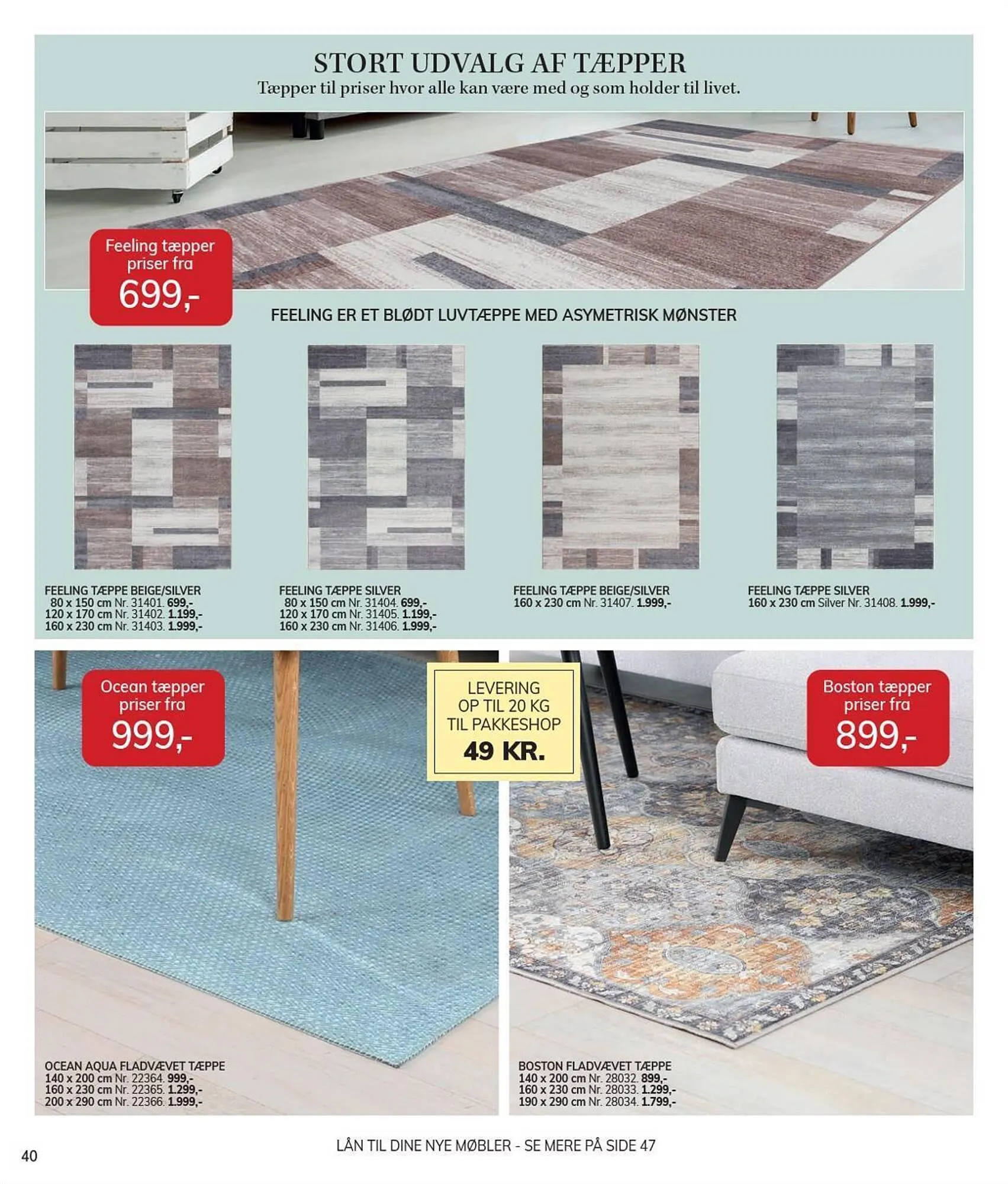 Daells Bolighus tilbudsavis Gyldig indtil 31. august - 13. september 2023 - tilbudsavis side 40