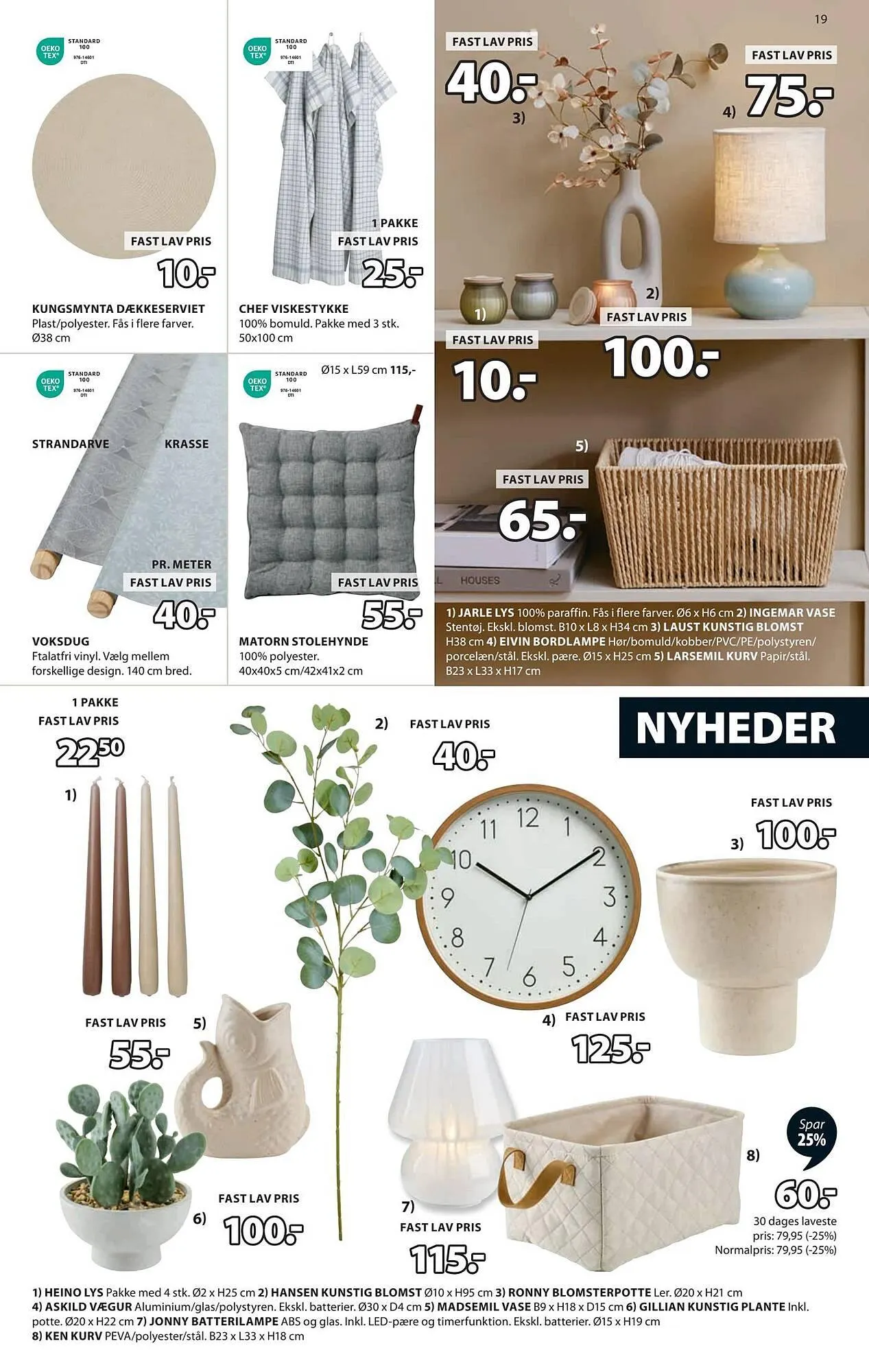 JYSK tilbudsavis Gyldig indtil 30. januar - 13. februar 2025 - tilbudsavis side 19