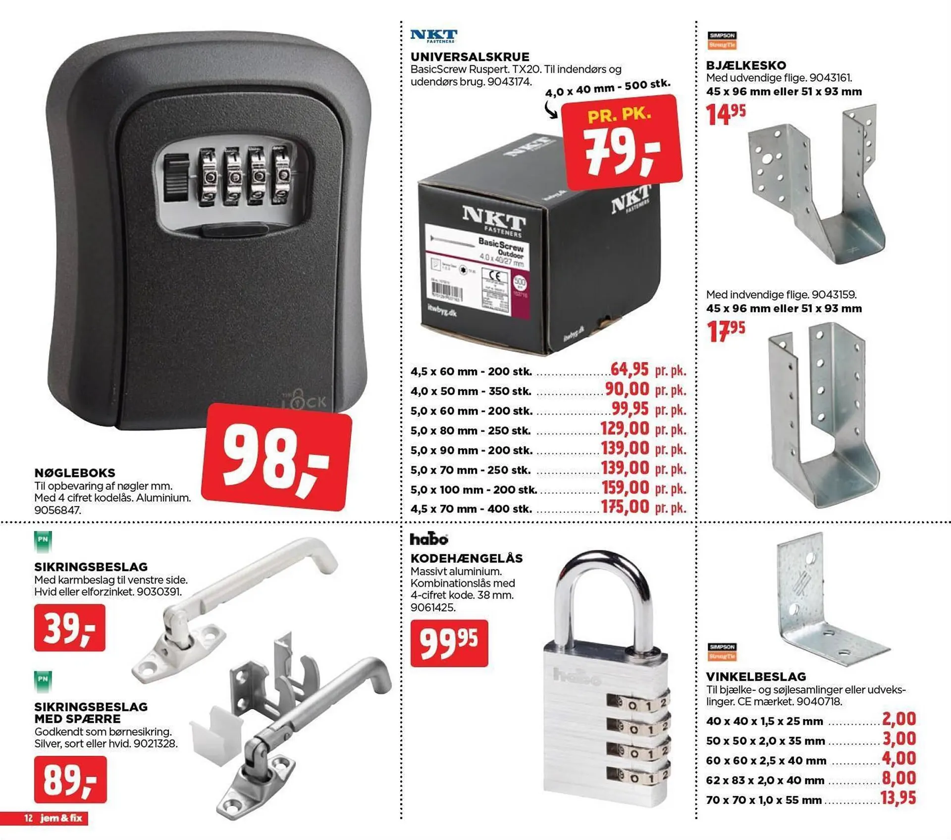 jem & fix tilbudsavis Gyldig indtil 27. august - 2. september 2023 - tilbudsavis side 12